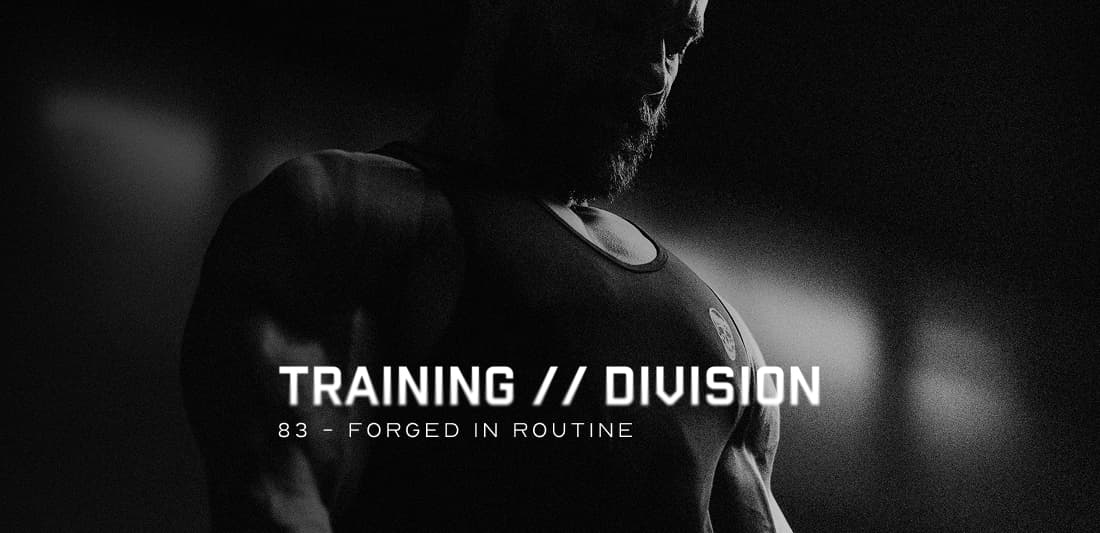 Training Division 83: Forged in Routine