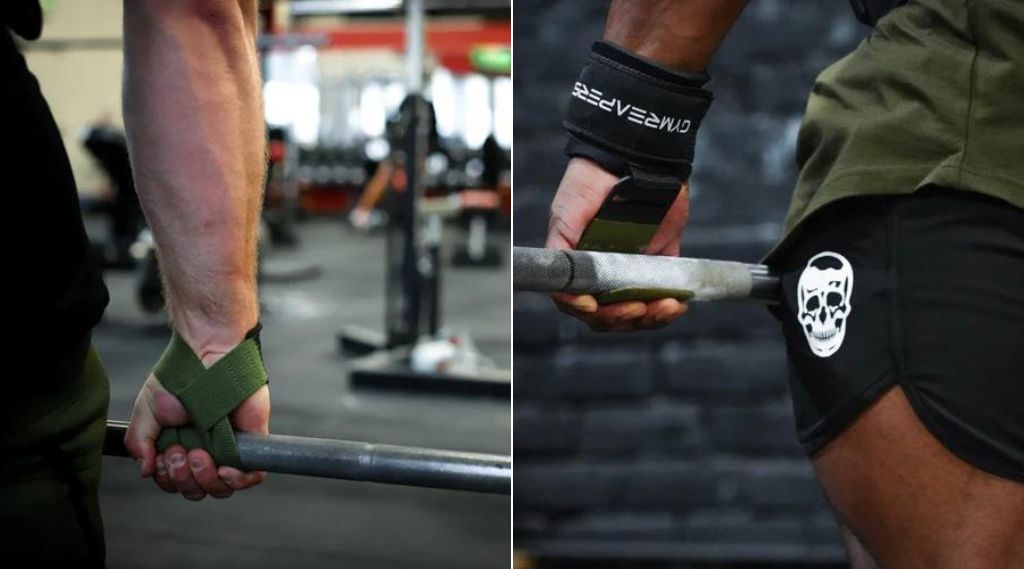 Gym & Training Fitness Weight Lifting Straps for sale