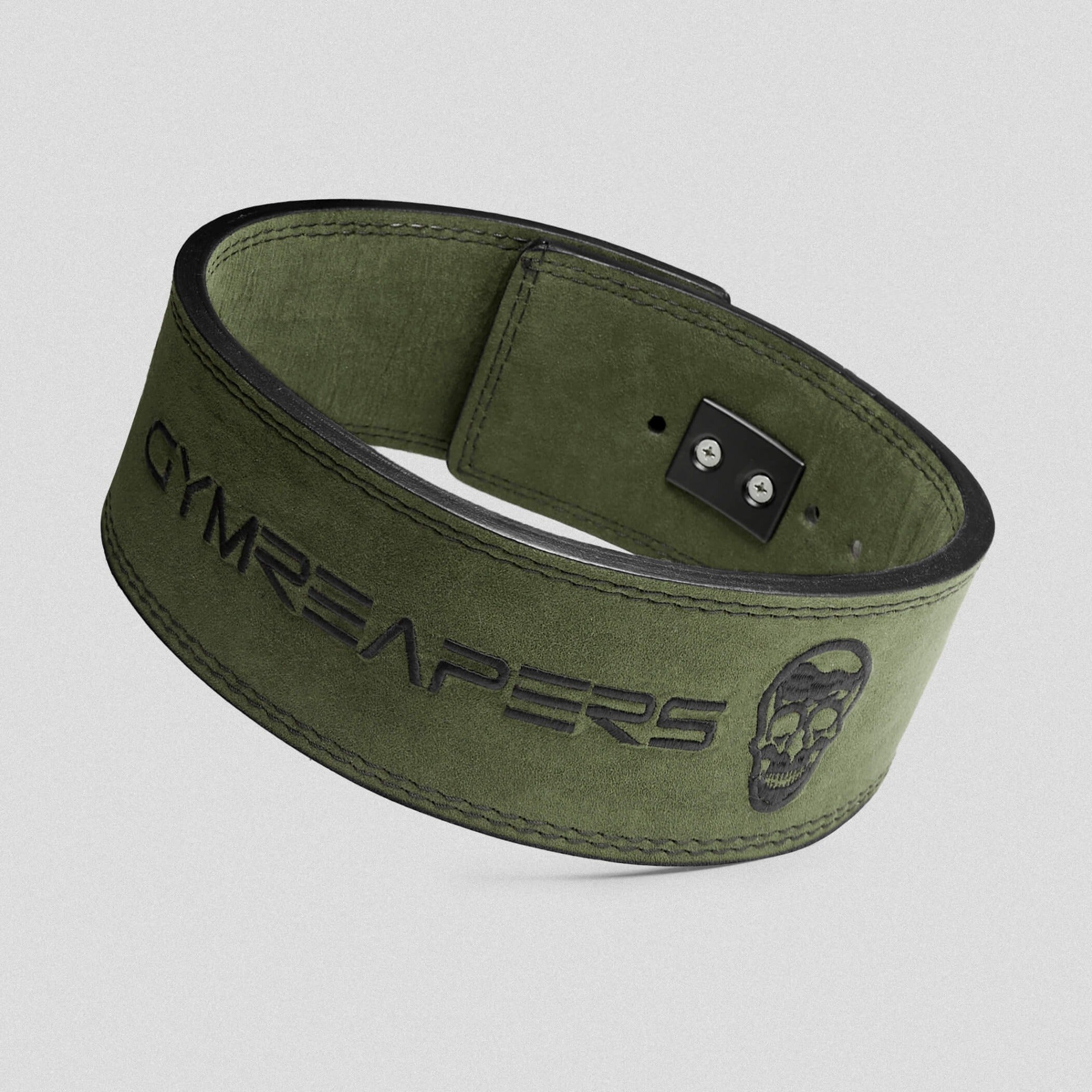 Gymreapers 10MM Lever Belt - Military Green