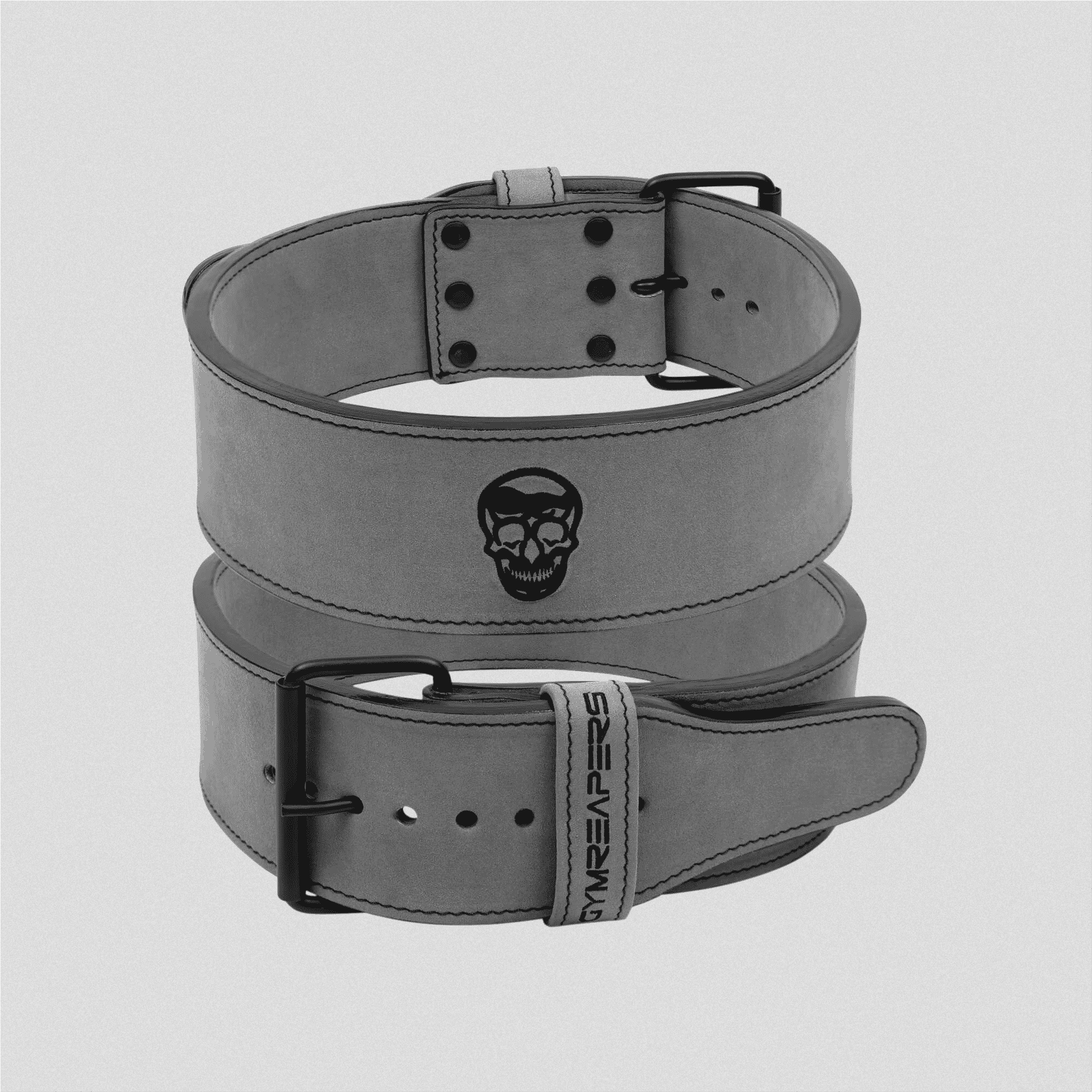 Gymreapers 10mm Single Prong Belt Gray