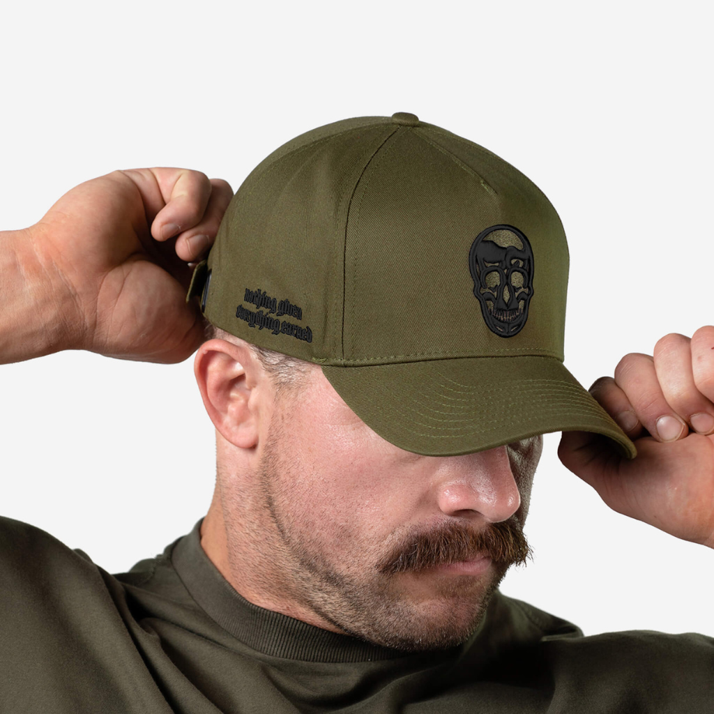 5 panel forge black front