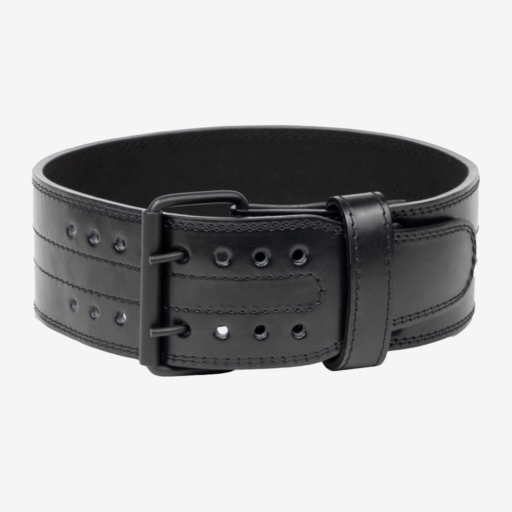 6mm belt black back prongs