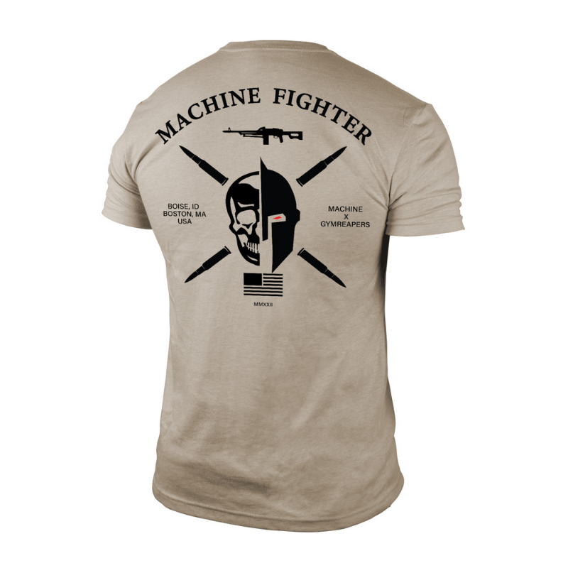 7.62 machine tee back sand