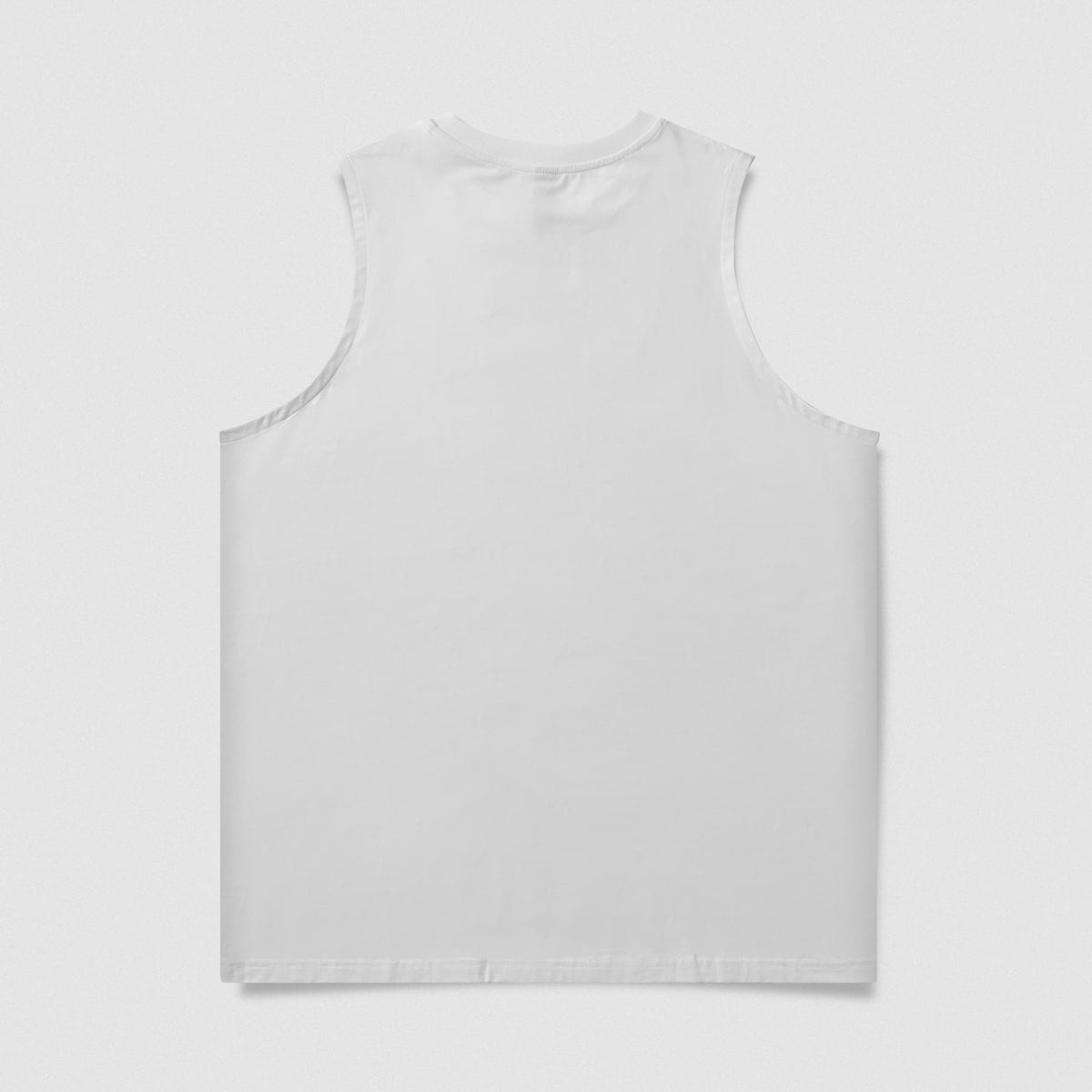 Axis Muscle Tank - White back product view
