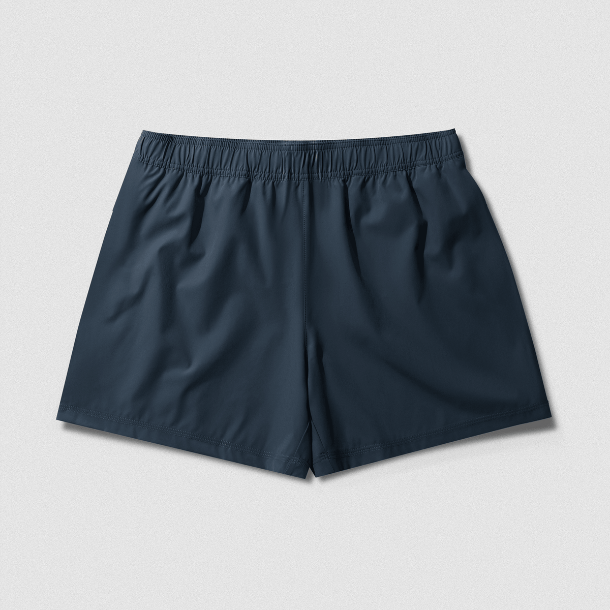 Back view of Men's Conquer 5 Inch Shorts - Navy