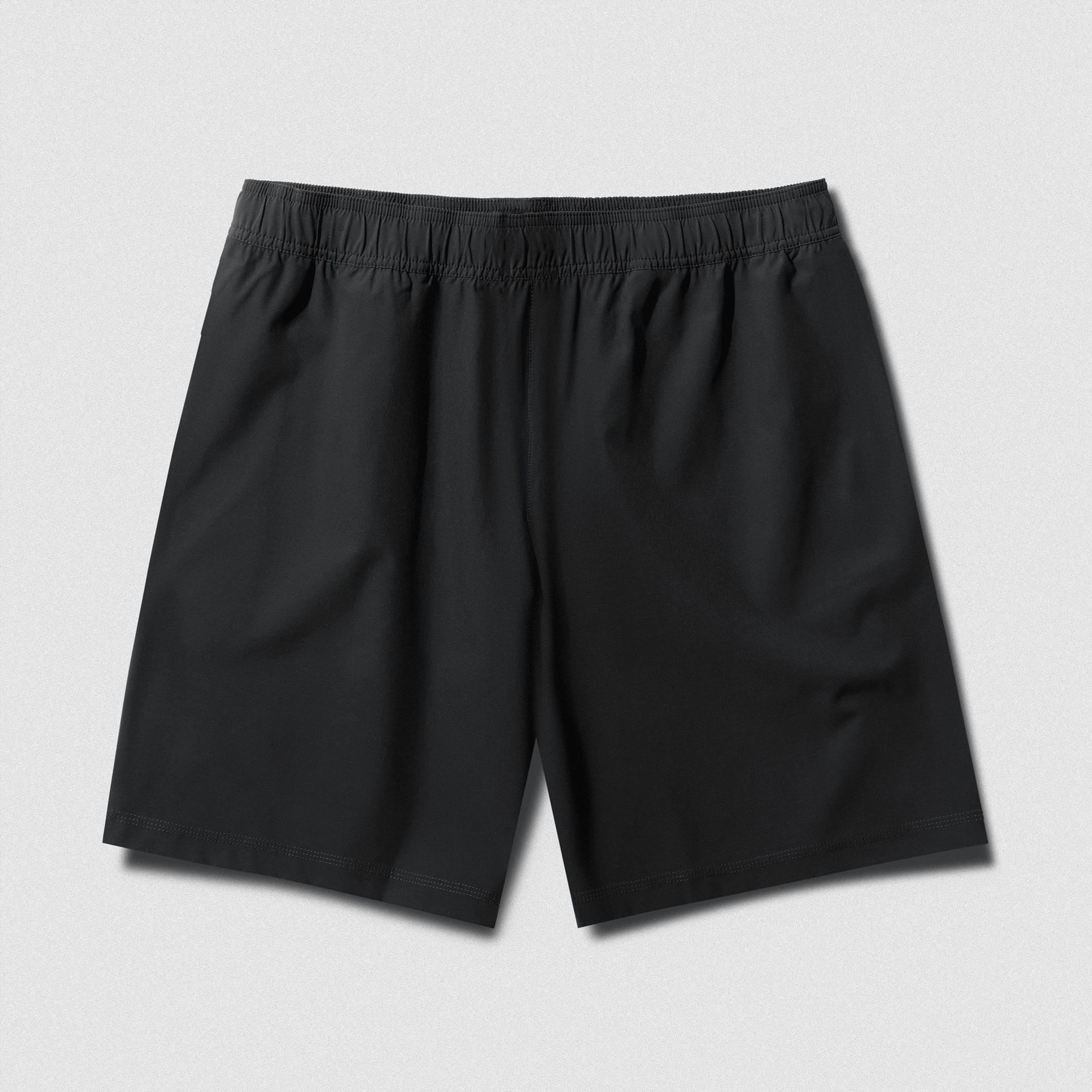 Back view of Men's Conquer 9 Inch Shorts - Black