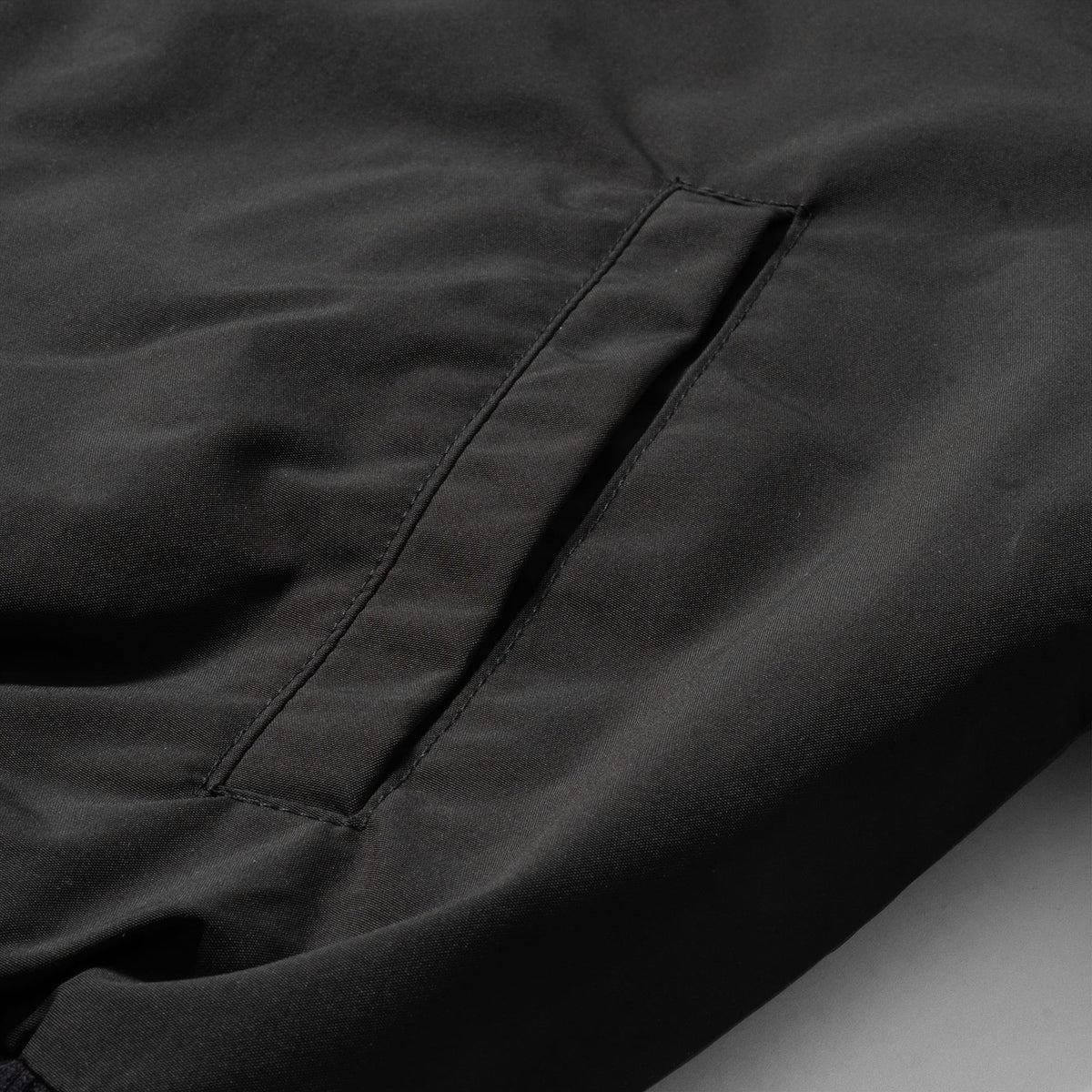 Champions Gold Crop Bomber Jacket | Pocket detail and feature