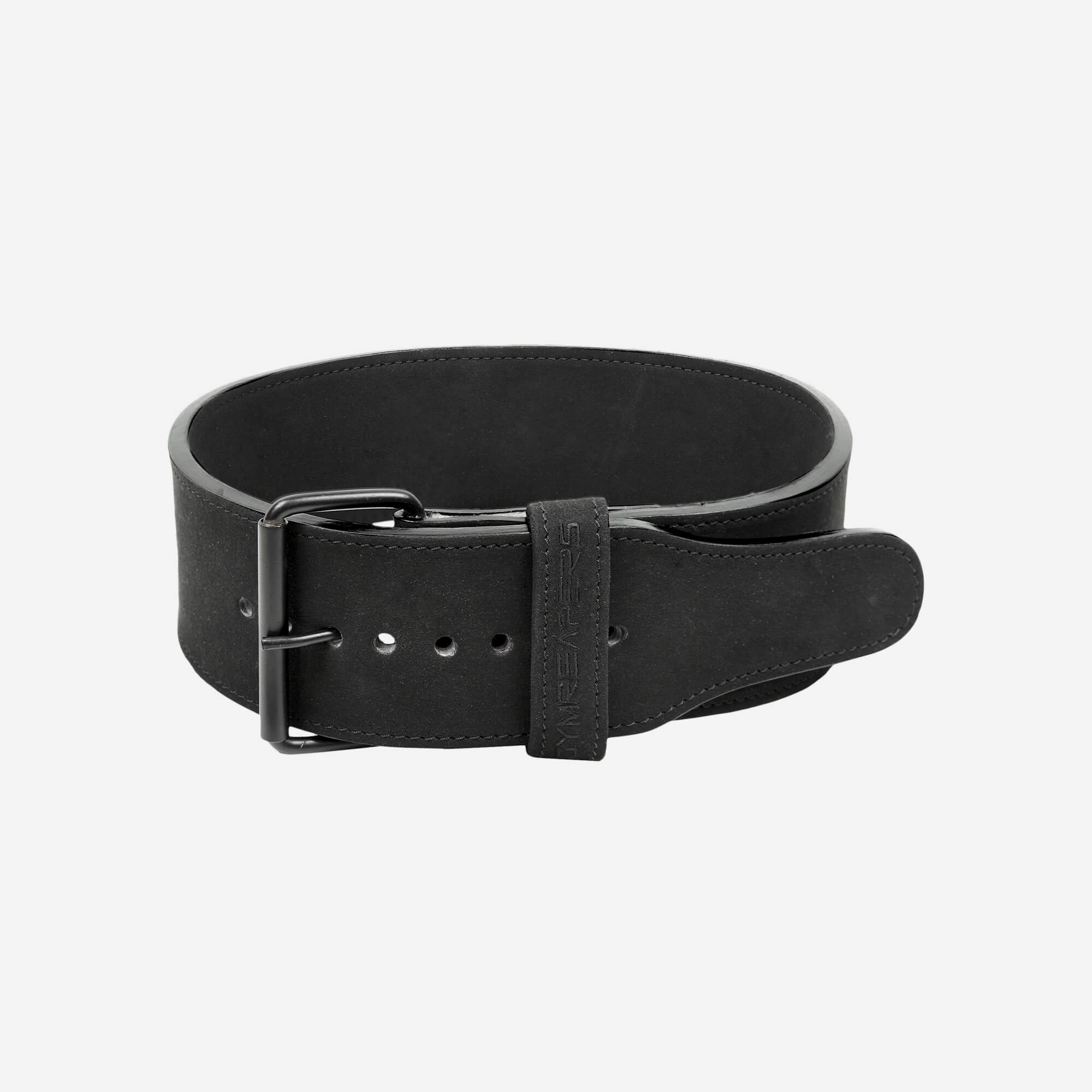 10mm single prong belt black front
