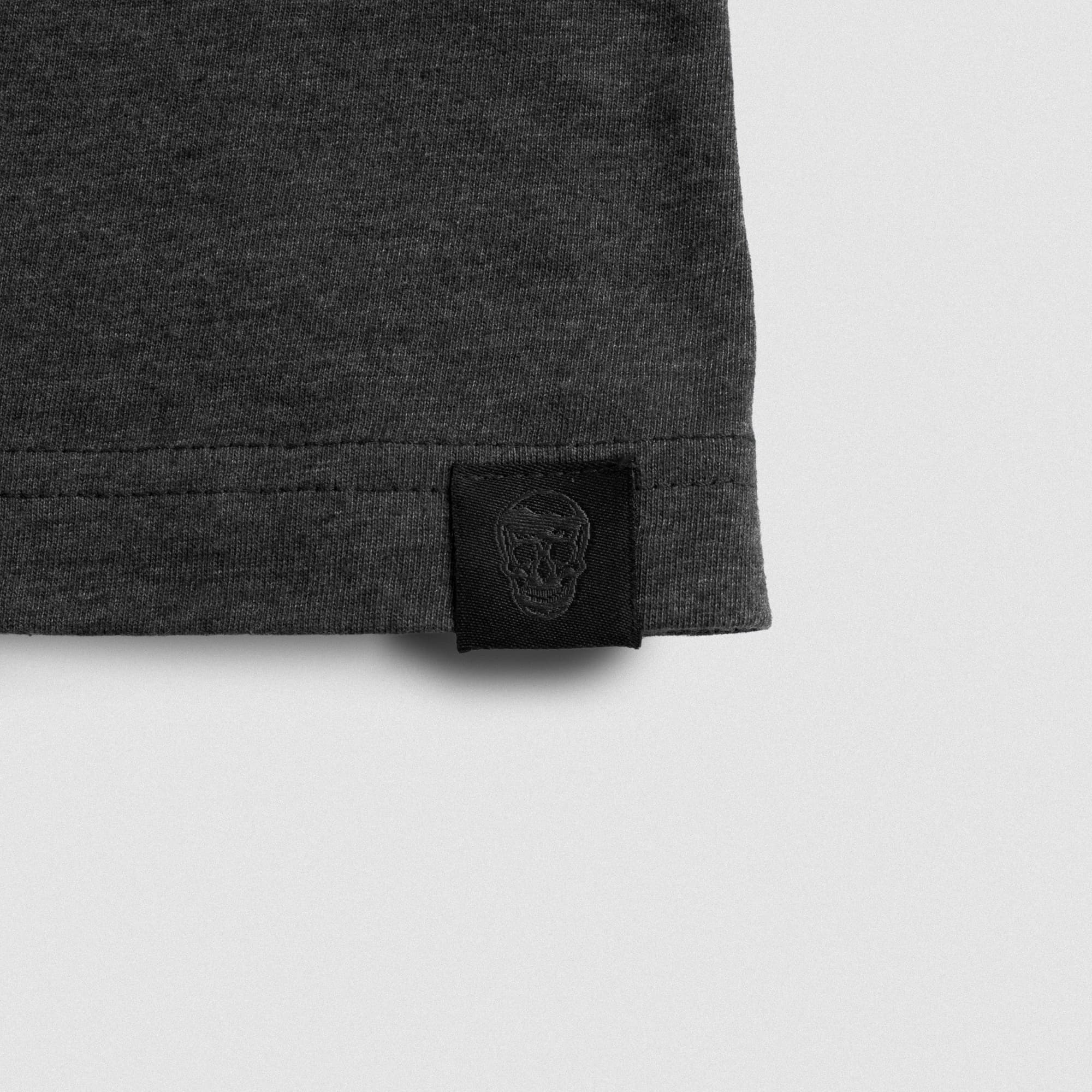 Clip Tag Basic Tee - Charcoal