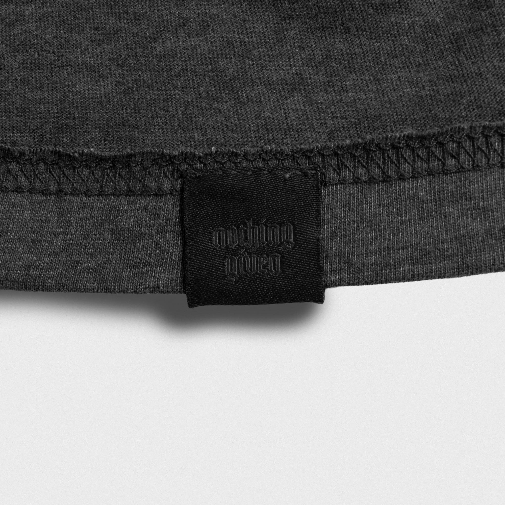 Clip Tag Basic Tee - Charcoal