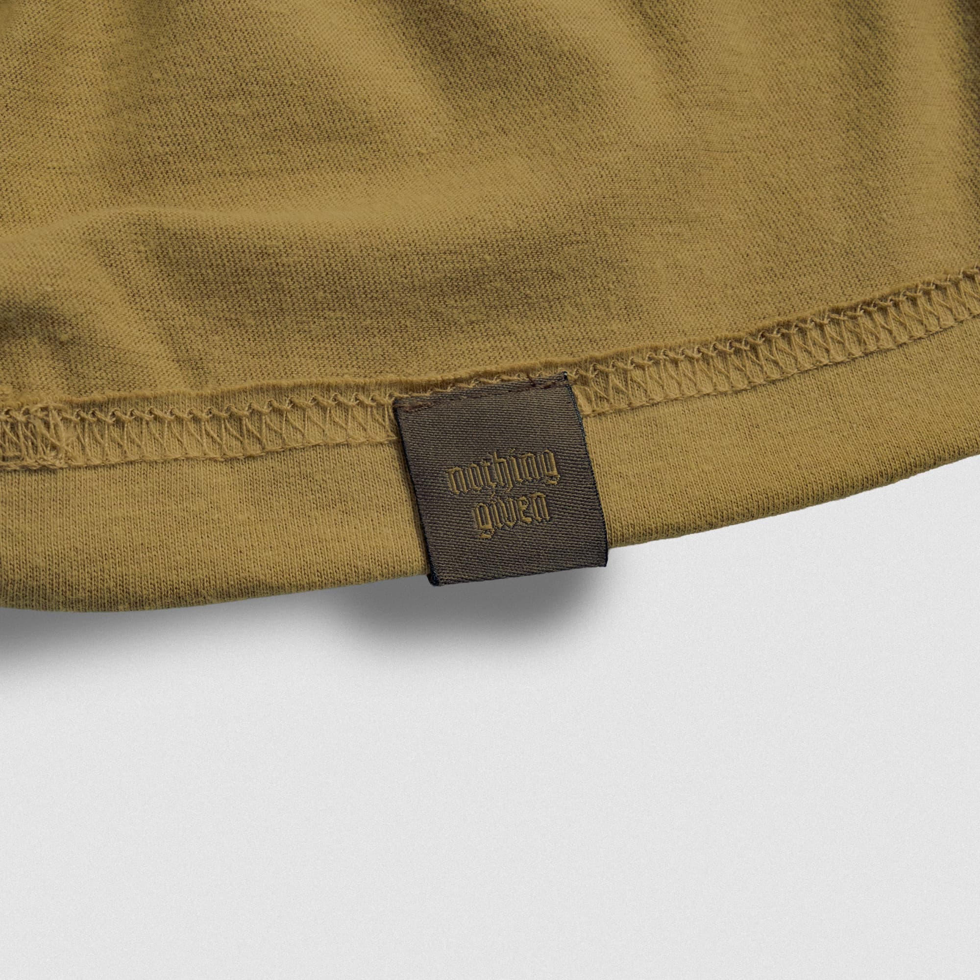 Clip Tag Basic Tee - Khaki