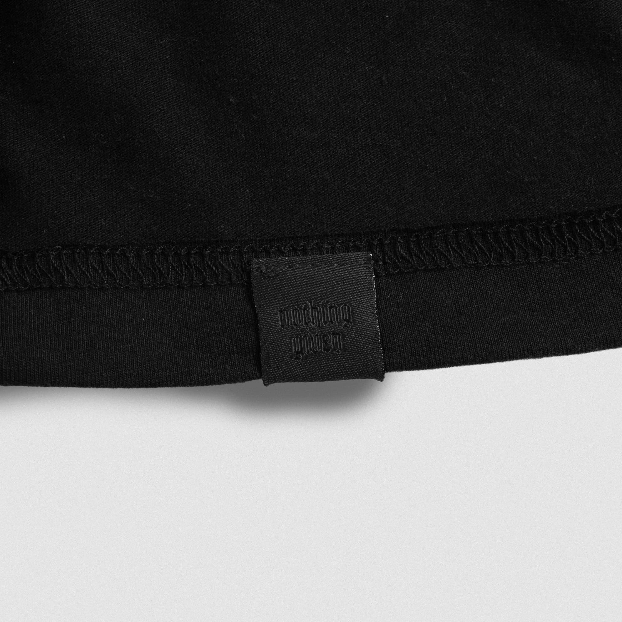 Clip Tag Basic Tee - Black