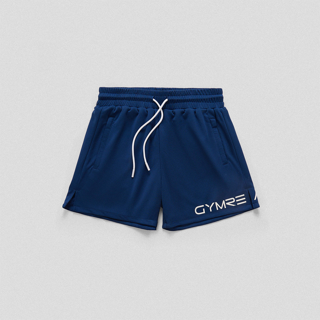 core mesh shorts royal front