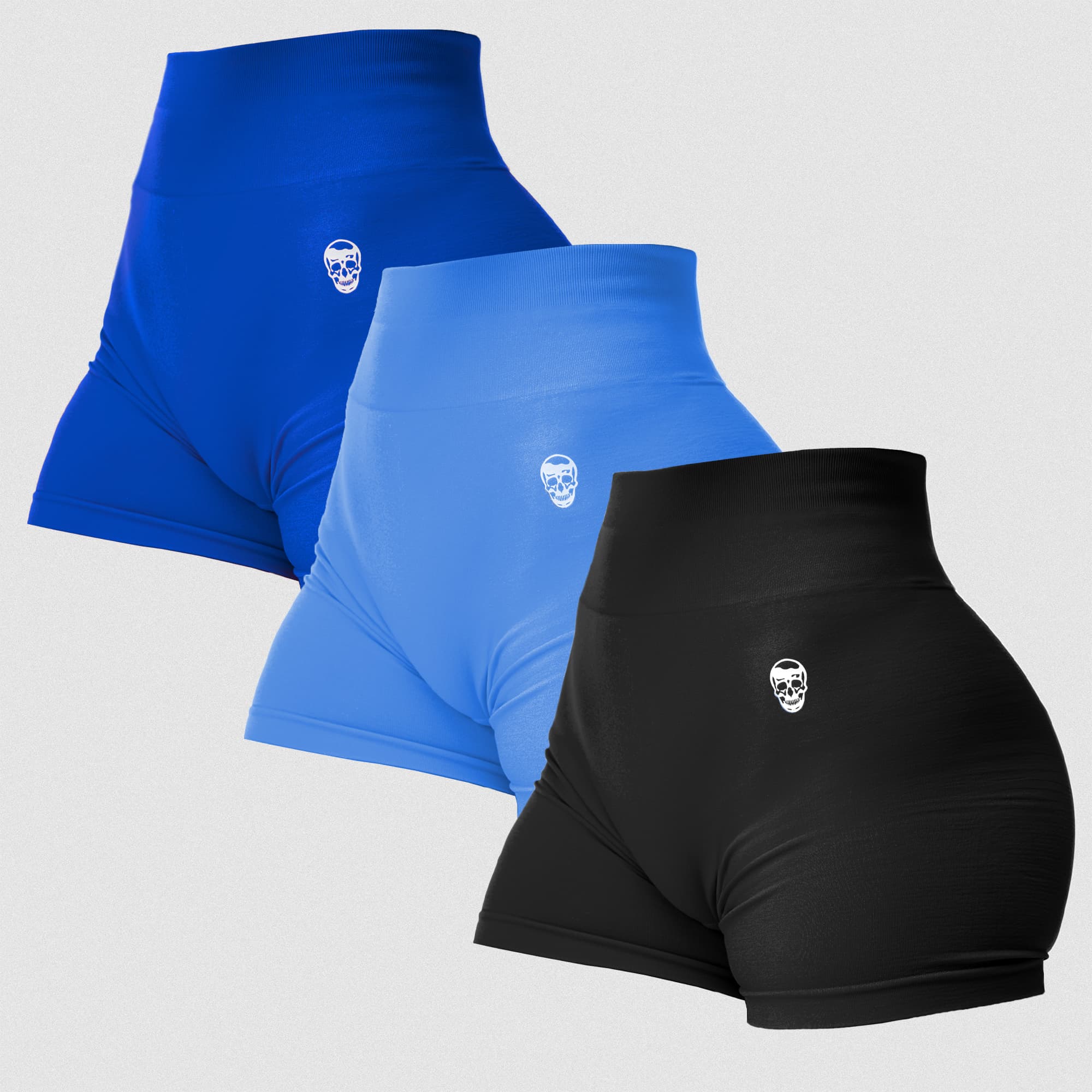 #Color_Electric Blue / Azure / Black