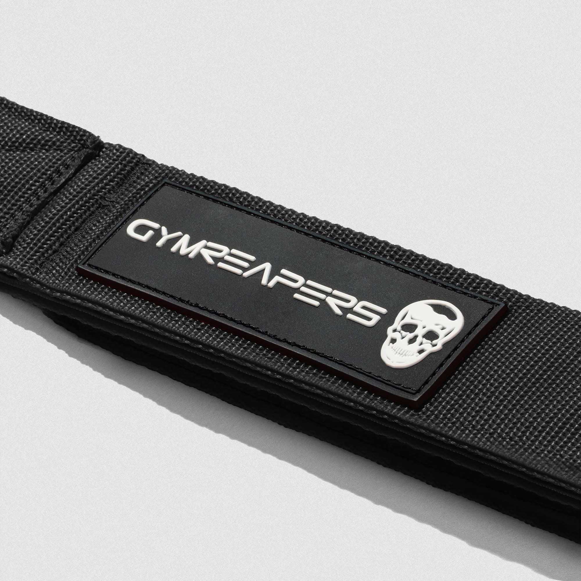 Gymreapers Tricep Rope 27" close up shot of logo