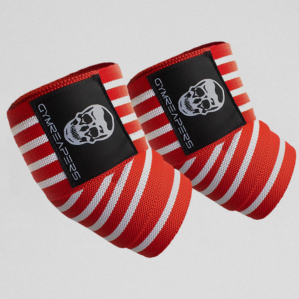 Gym Straps Elbow Wraps For Weightlifting (1 Pair), 47" Elastic Elbow Support Elbow Wraps Weightlifting