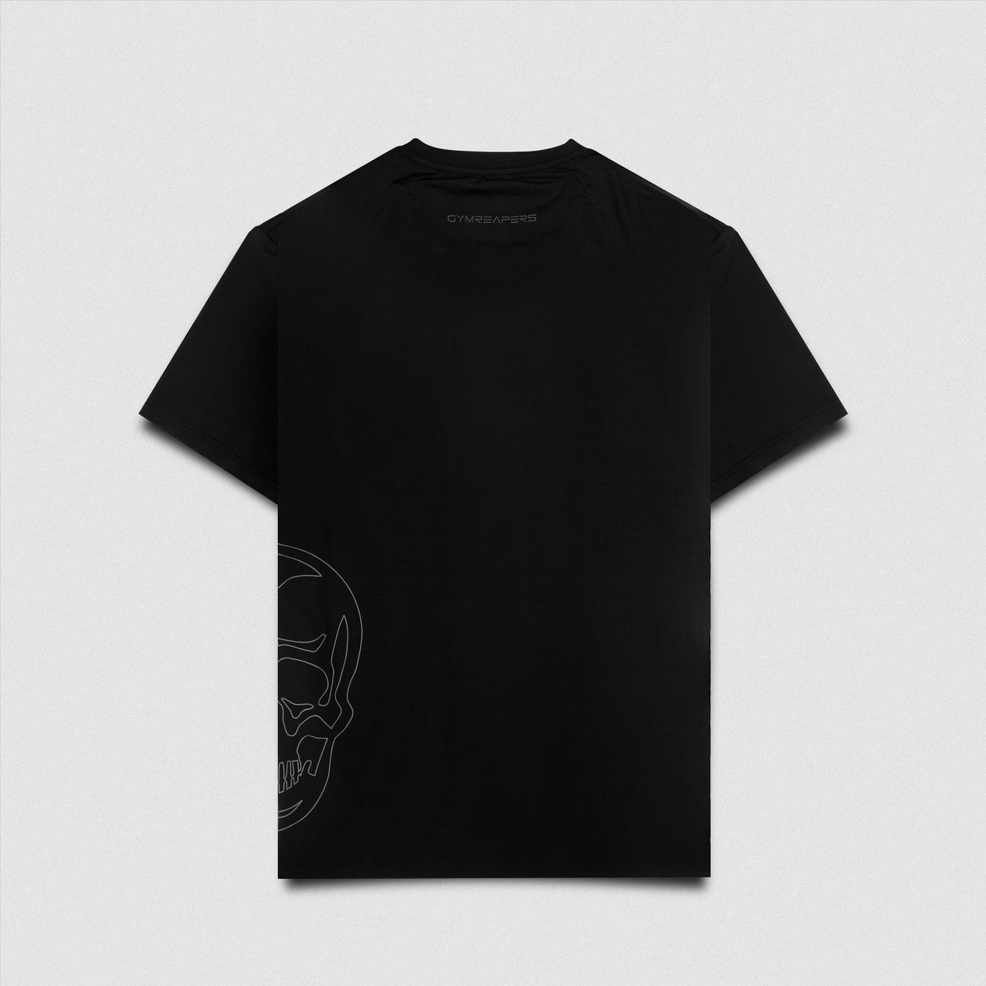 Ghost Oversized Tee lay flat back view