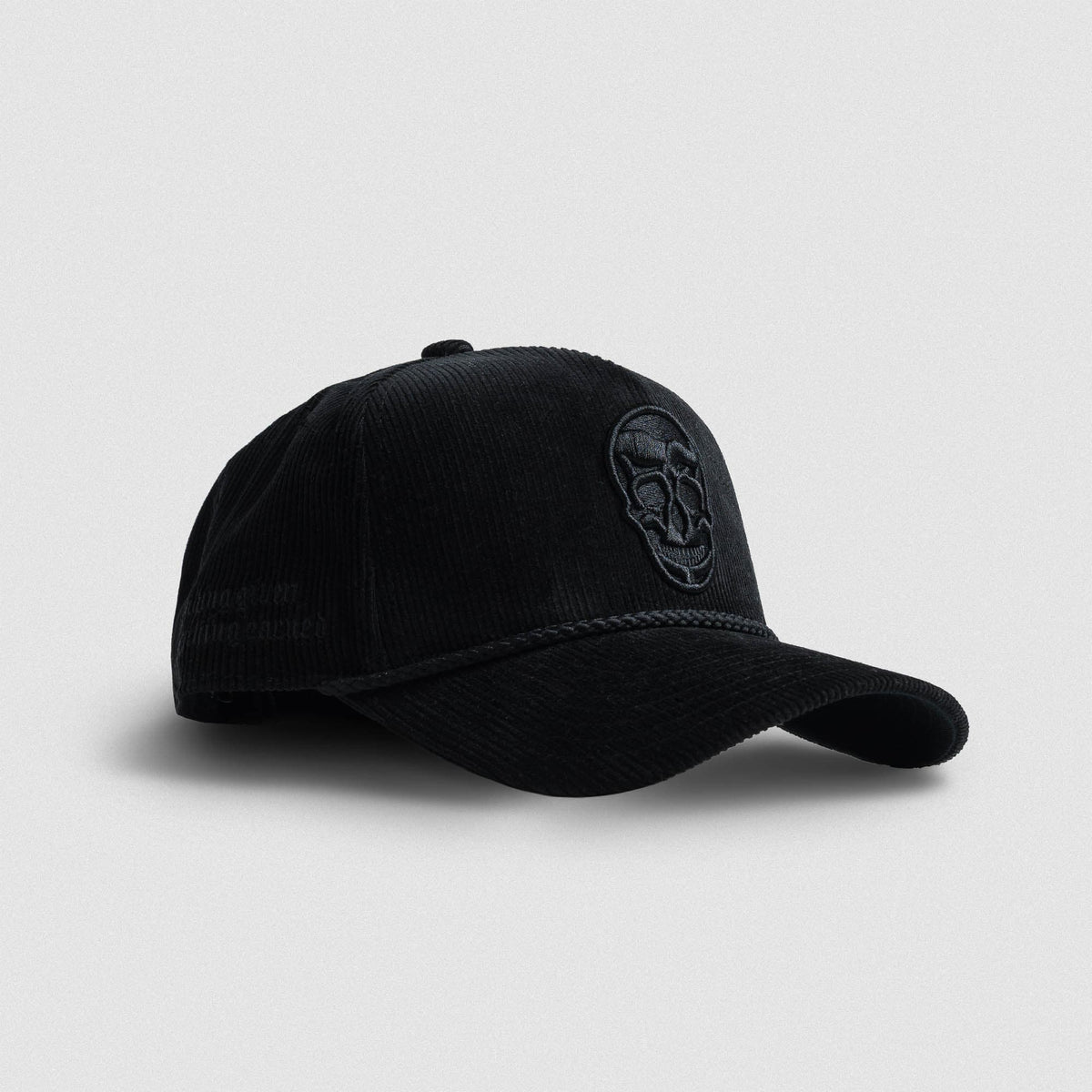 CXV Embroidered 5 Panel Cap – CUERPOXVENENO Covid-19 5-Panel Embroidered Skeletons Strapback Hat Cap main image 1