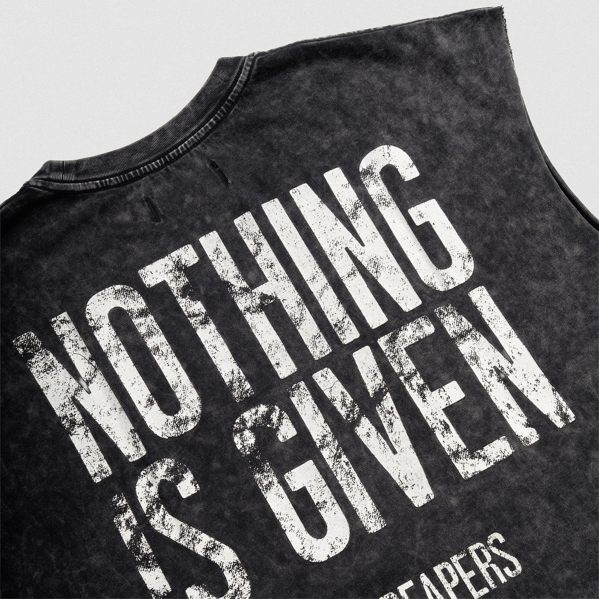 Nothing Is Given Cut Off