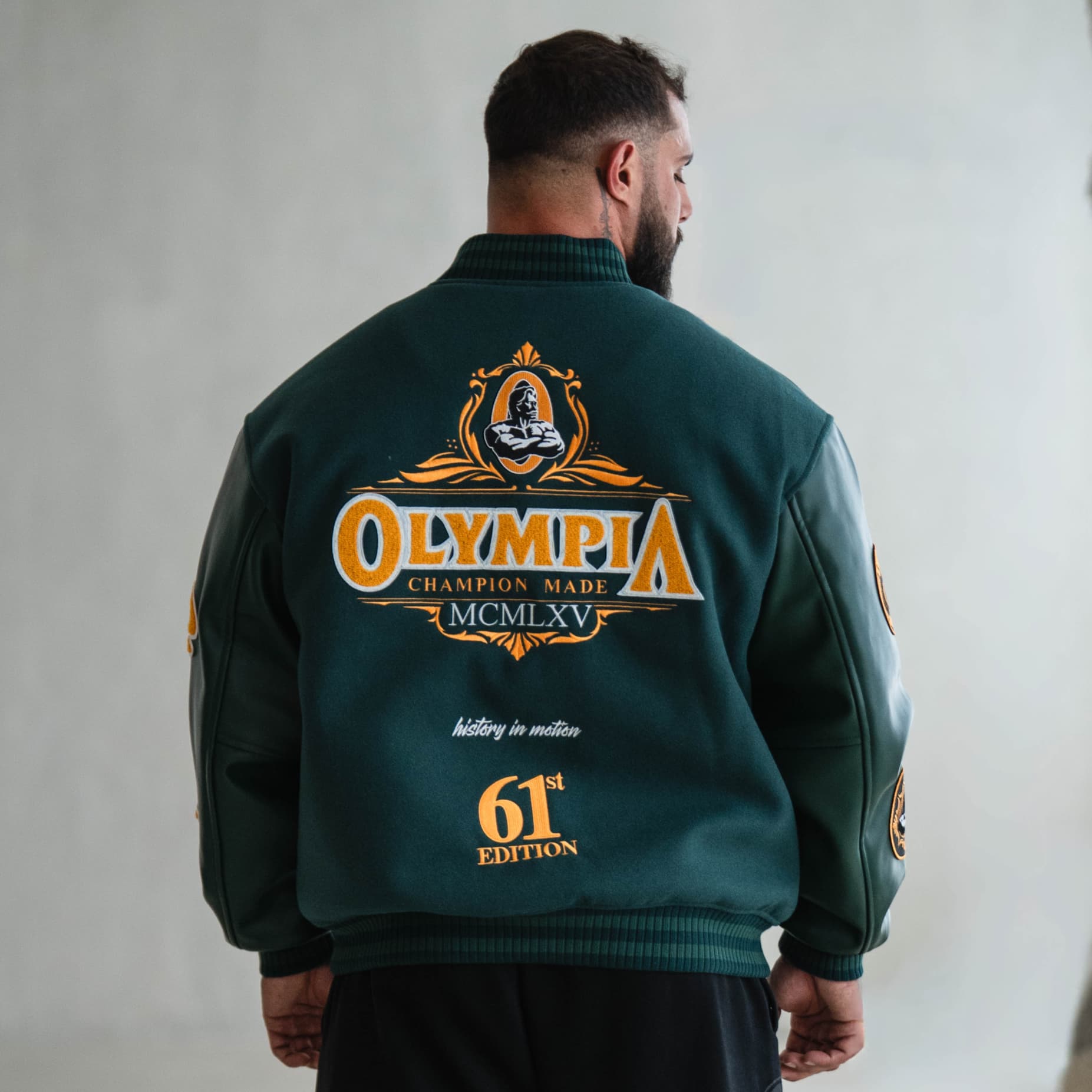 Gymreapers Olympia Champions Made Varsity Jacket
