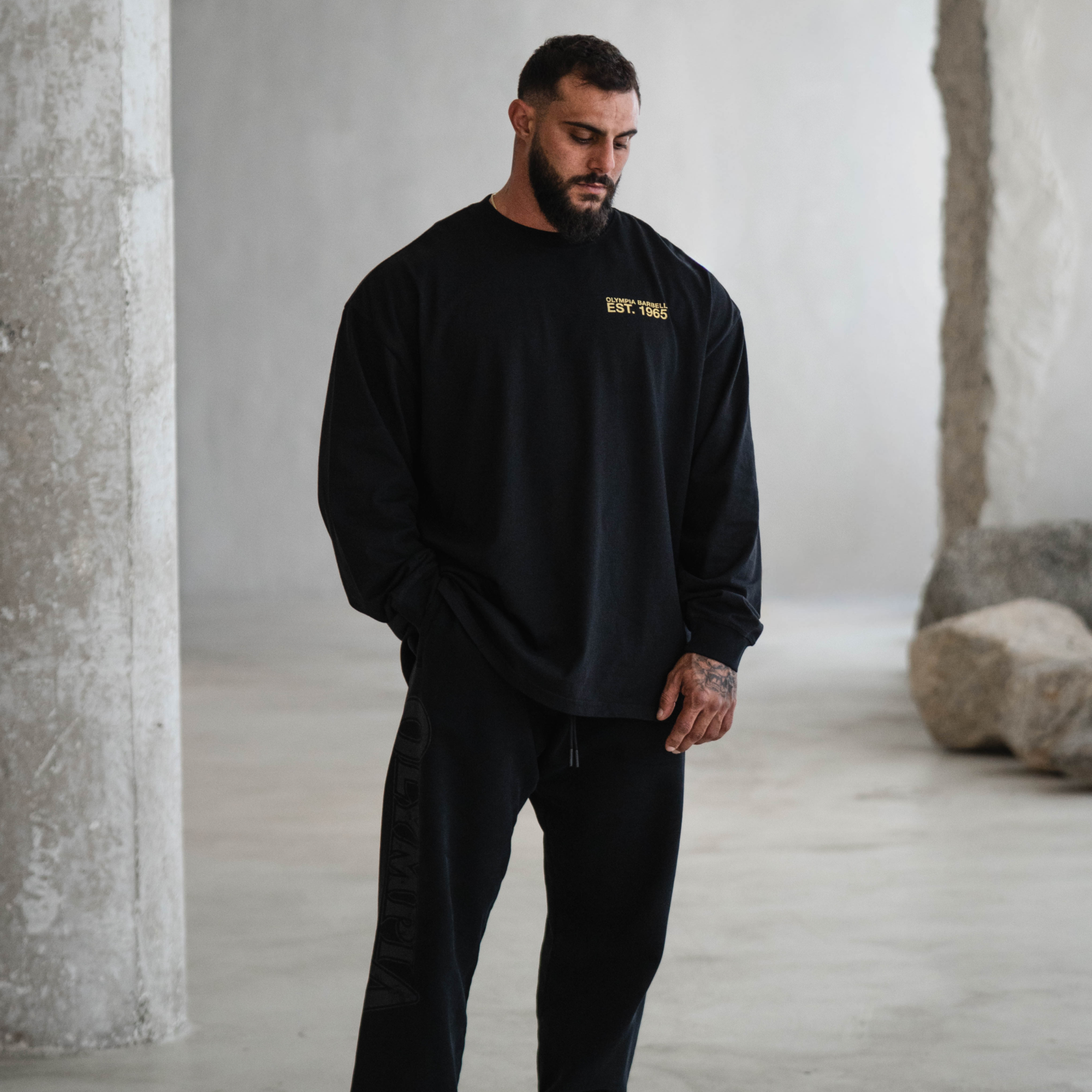 Olympia Crest Long Sleeve Shirt