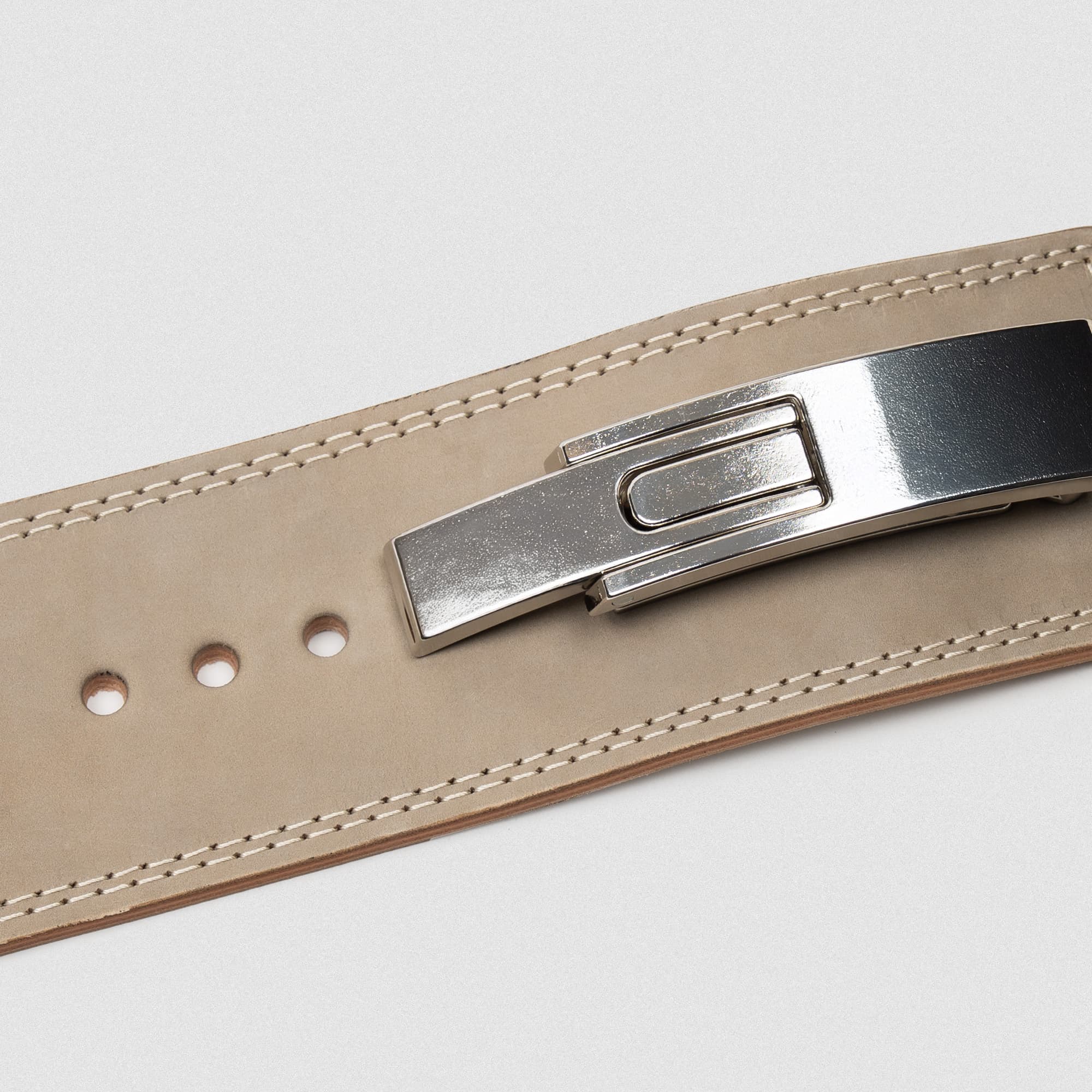 10MM Lever Belt - Sand Leather