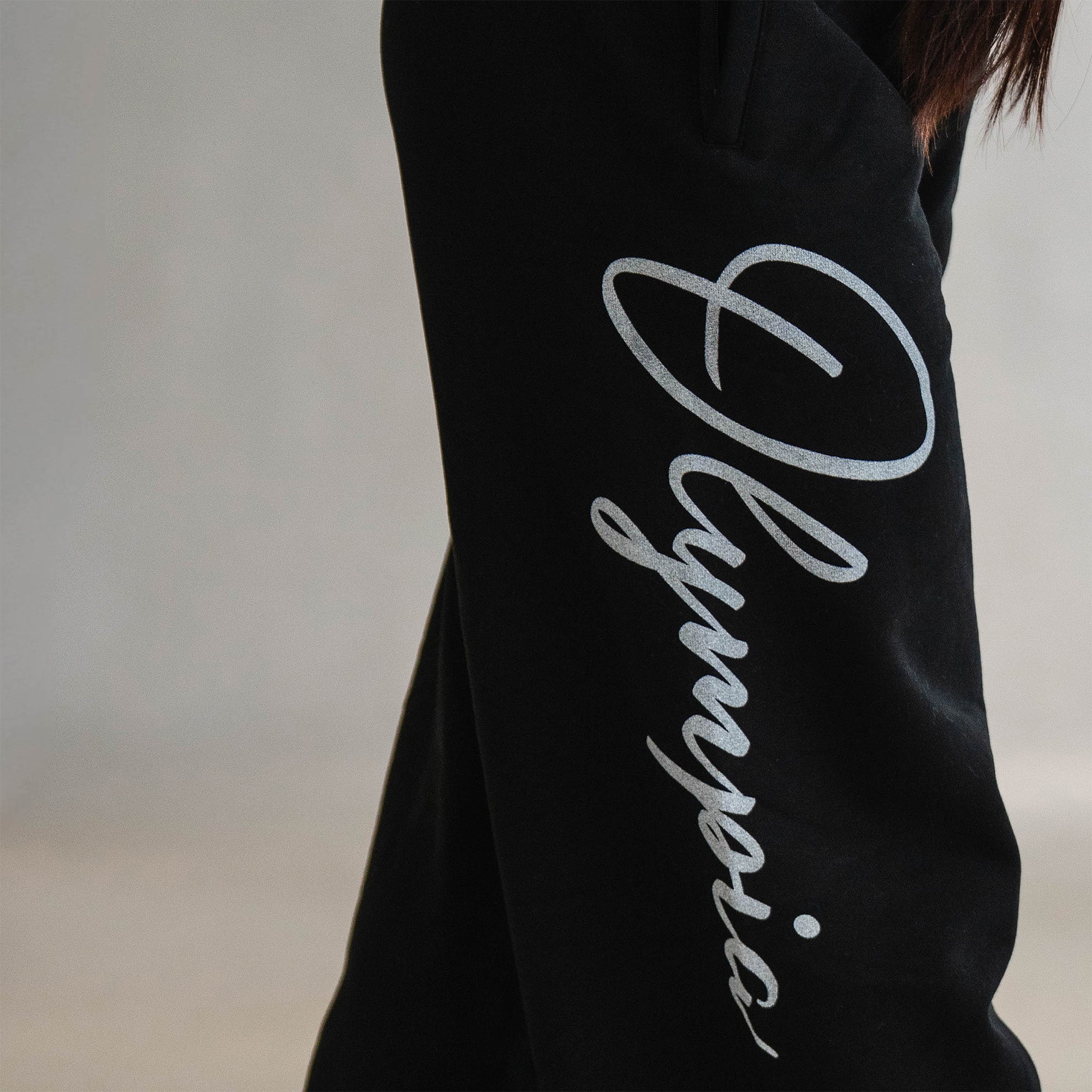 Olympia Script Wide Leg Jogger