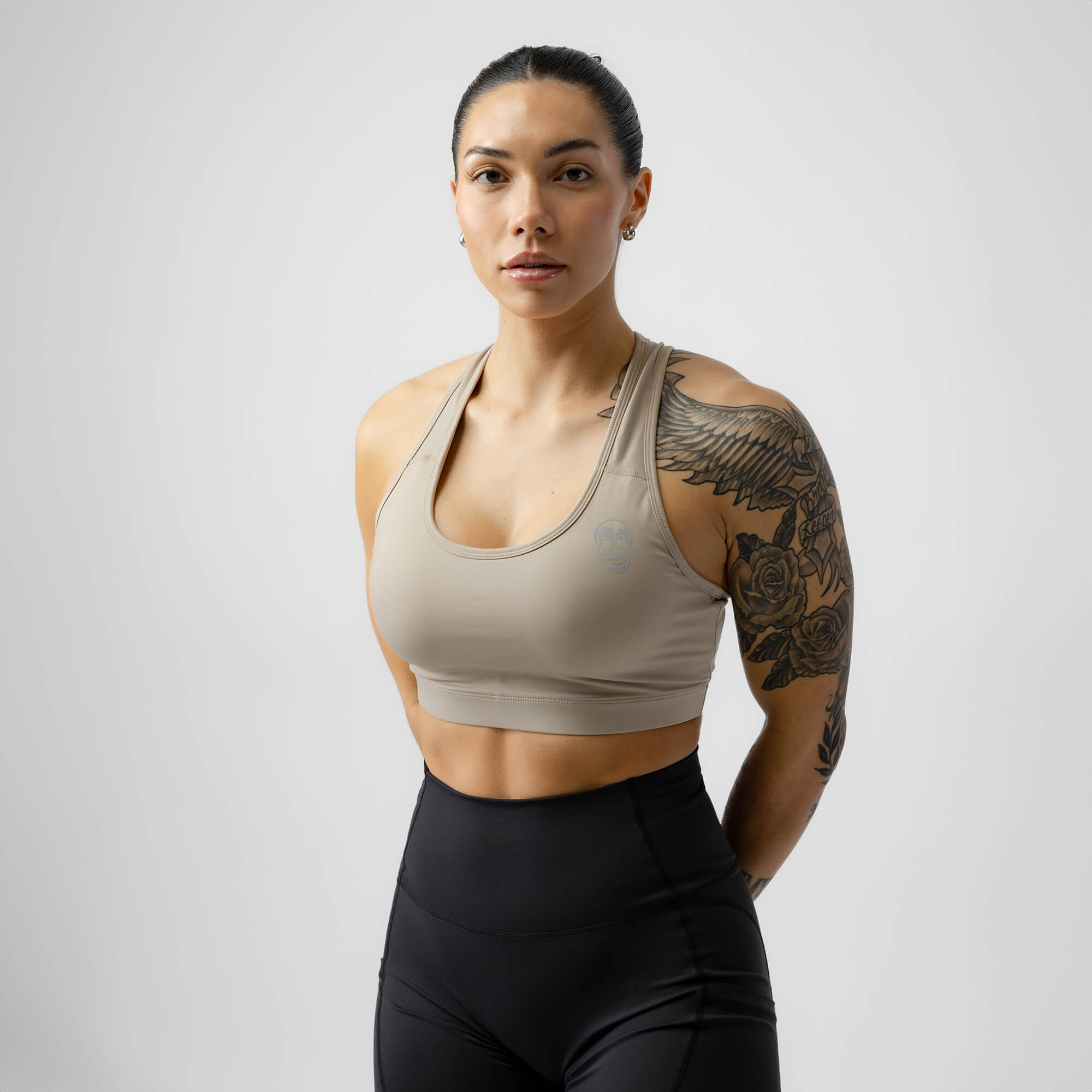 taupe performance bra main