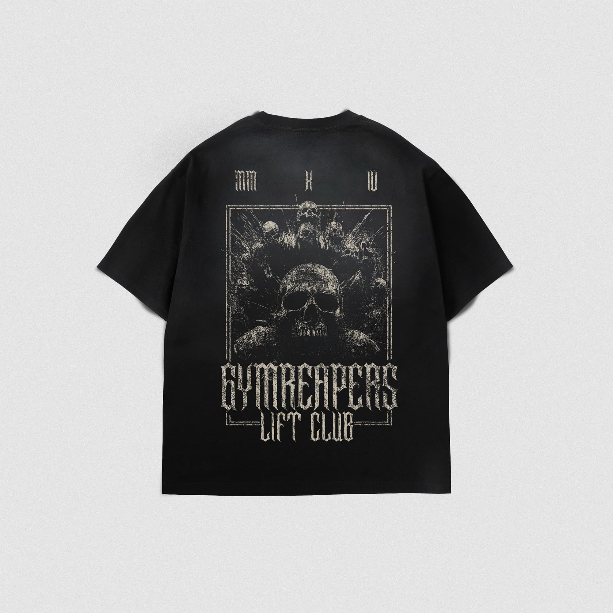 MMXIV Lift Club Tee lay flat of back side