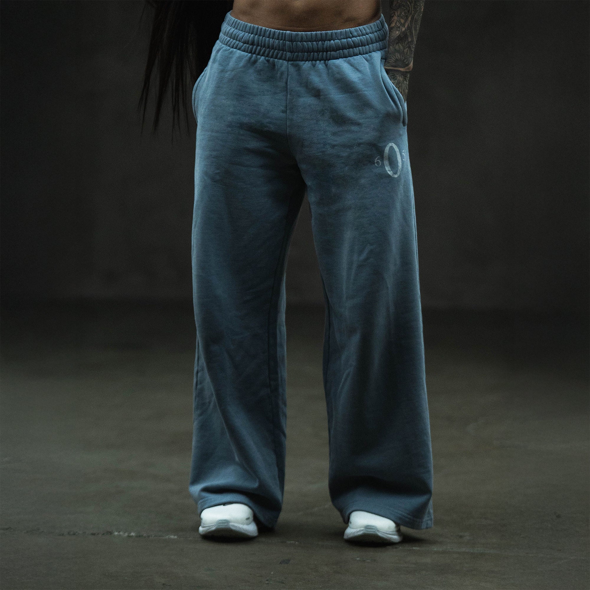 Olympia Wreath Wide Leg Jogger