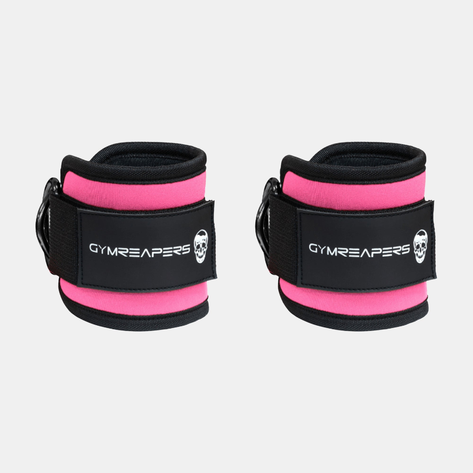 Gymreapers Ankle Straps - Pink (Pair)