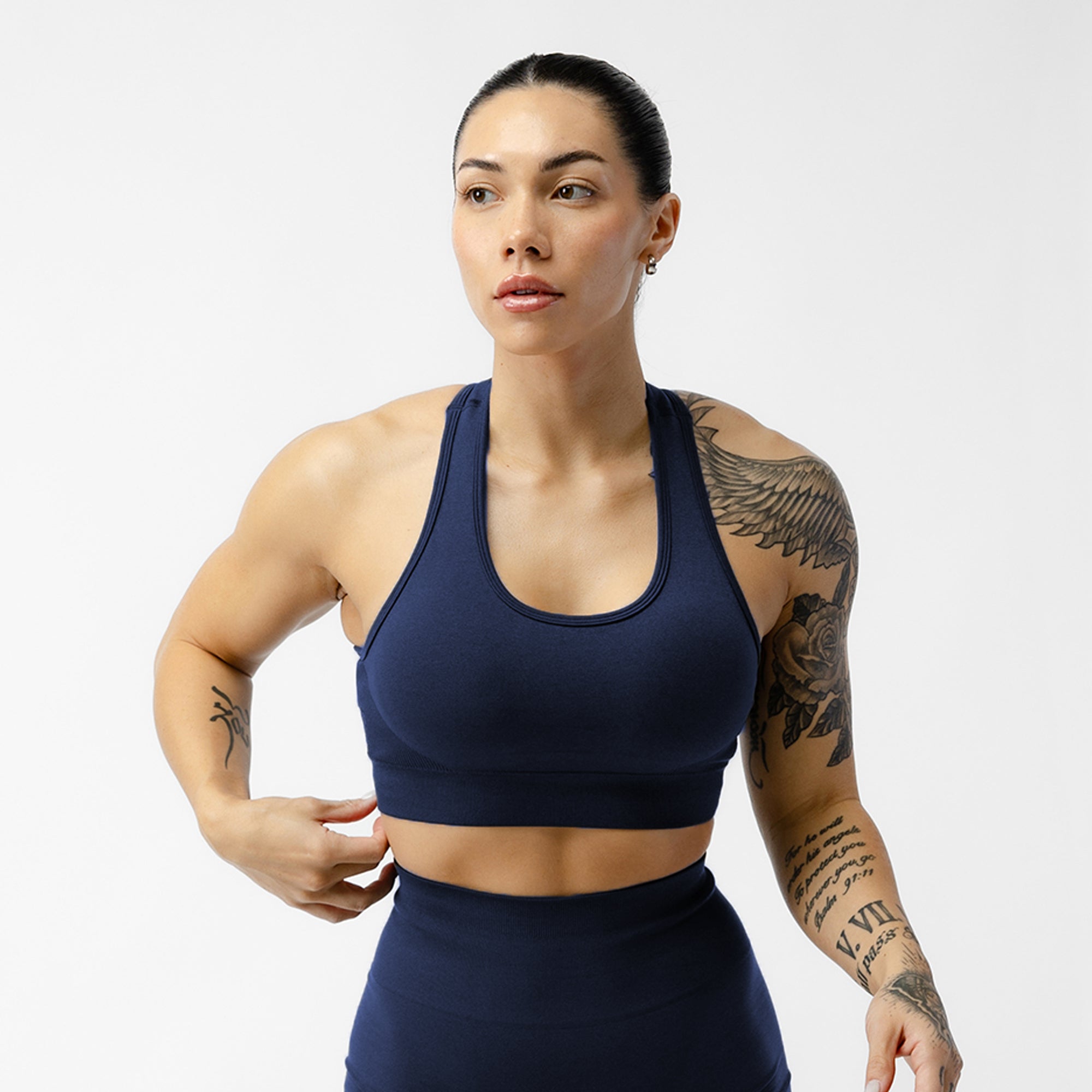Gymreapers Heritage Bra Cobalt