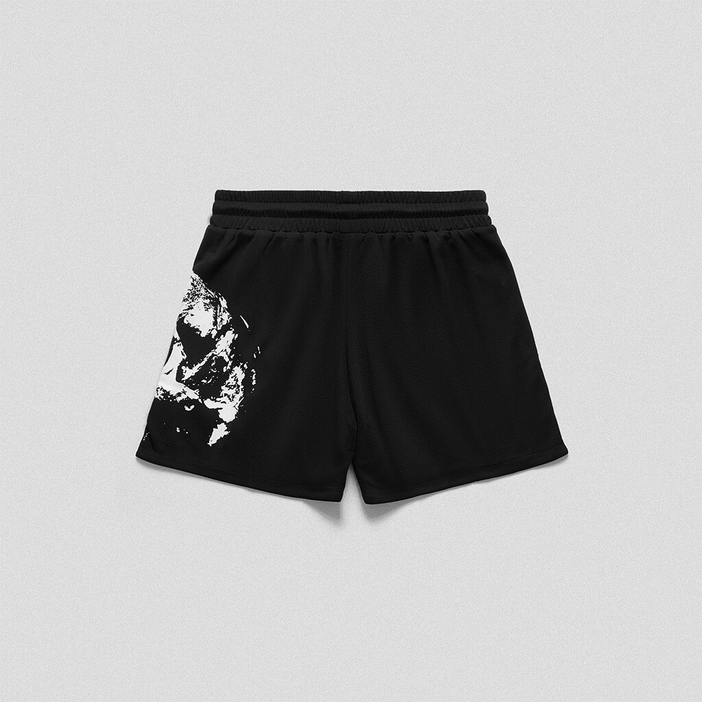 escape mesh shorts back