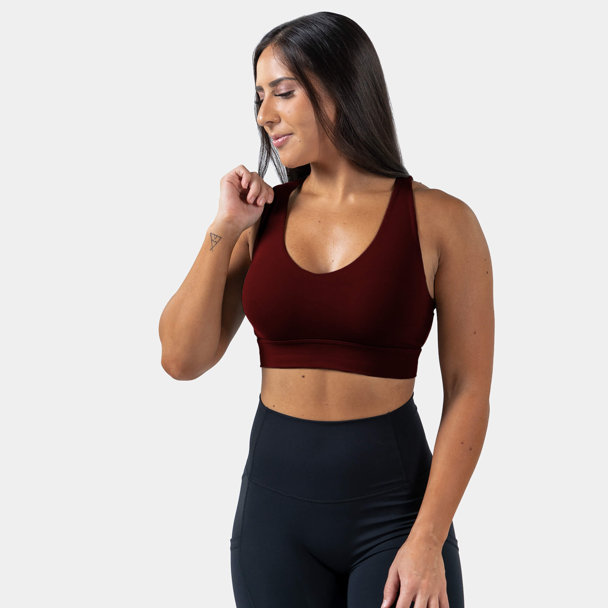 harmony bra wine front