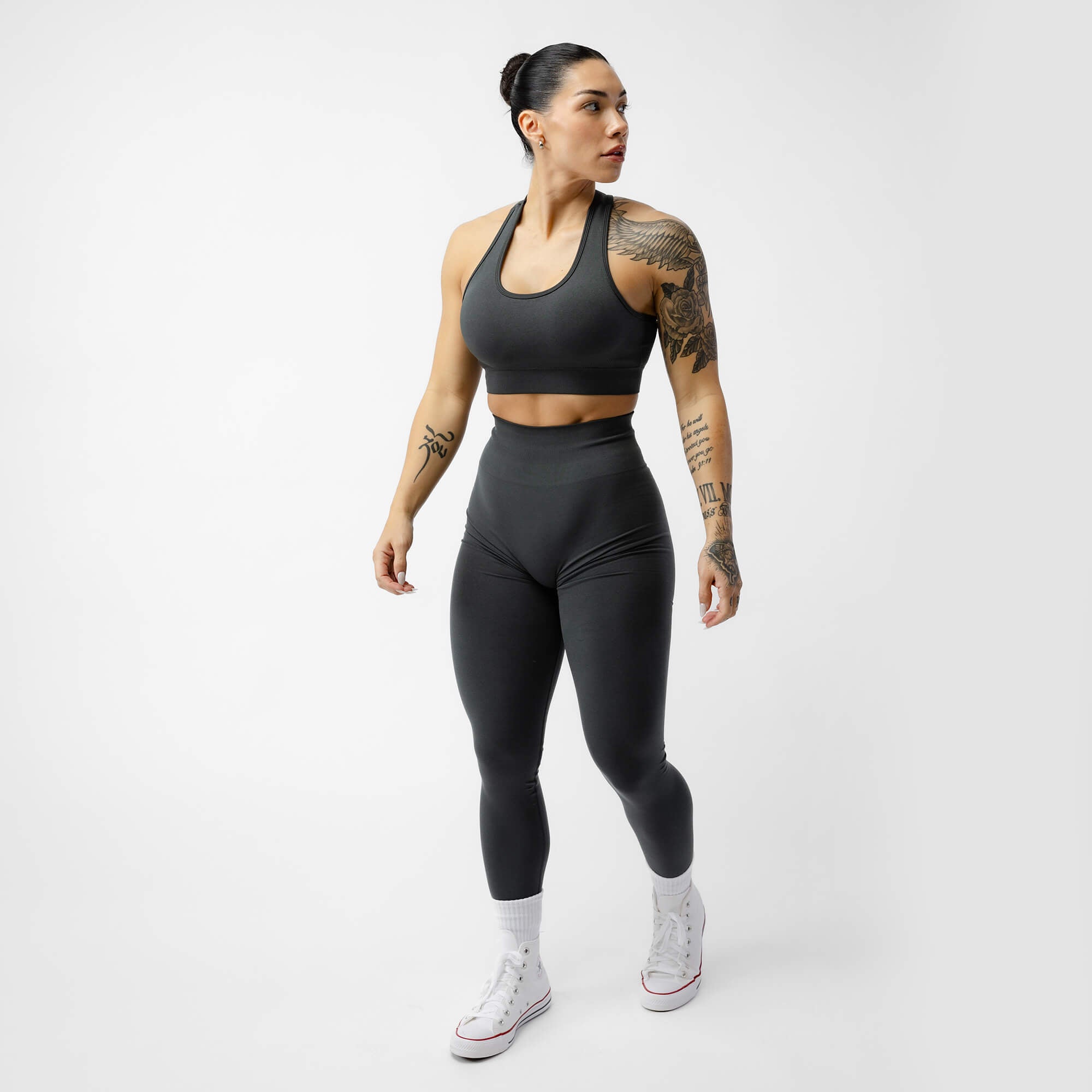 legacy leggings charcoal full front