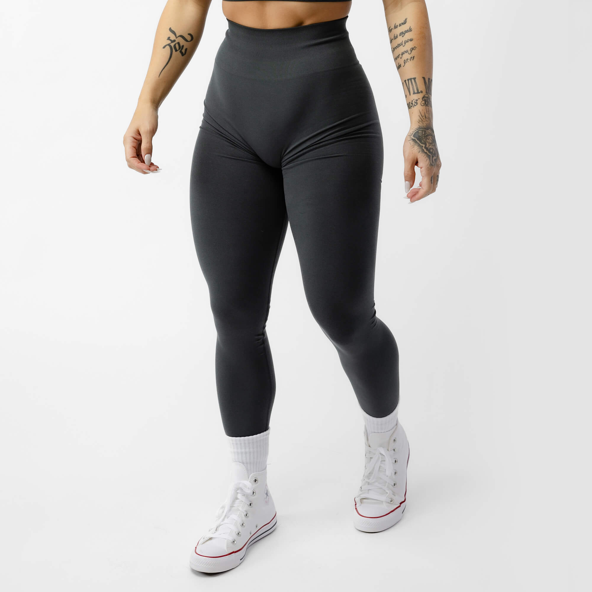 Gymreapers Halo Leggings Charcoal