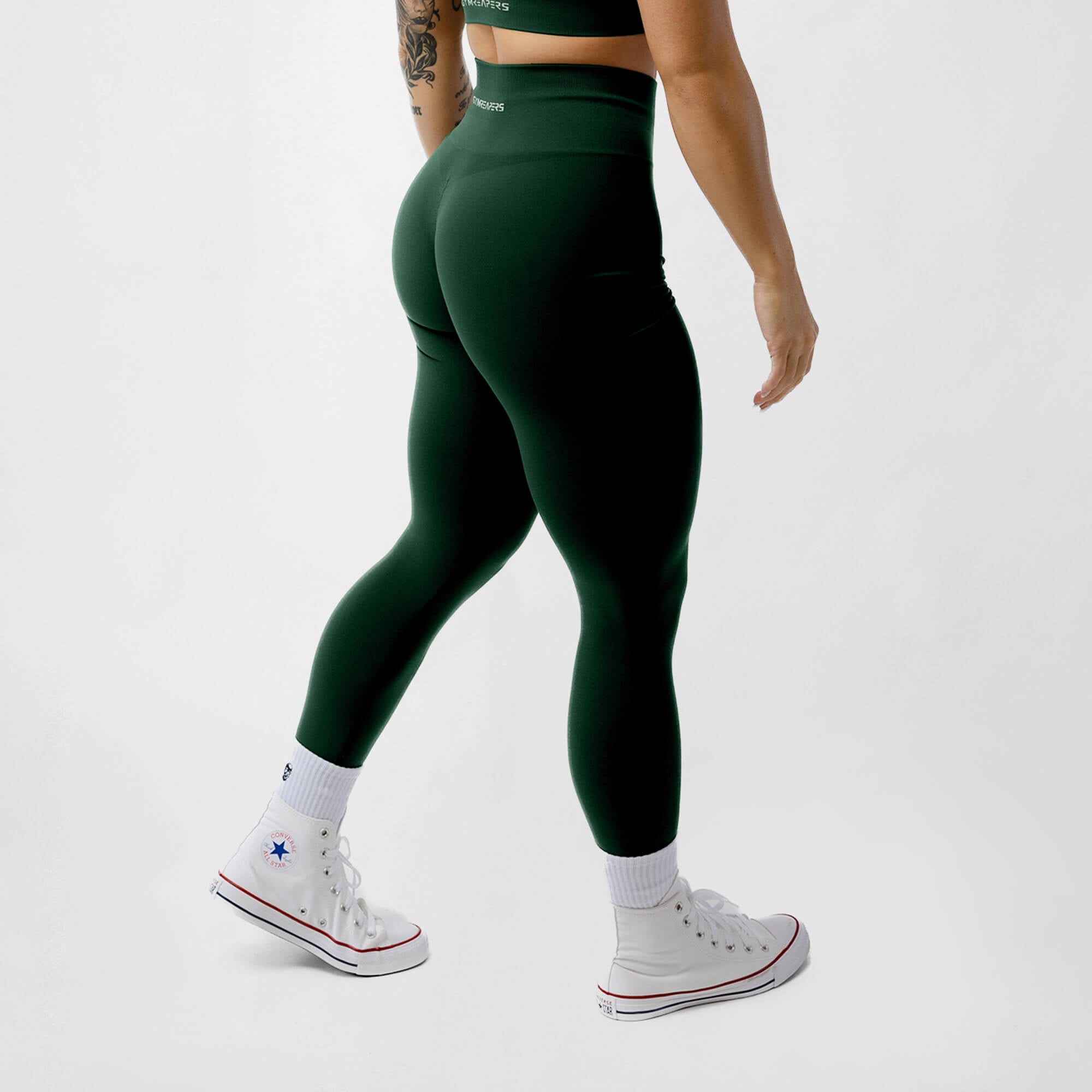 legacy leggings evergreen back