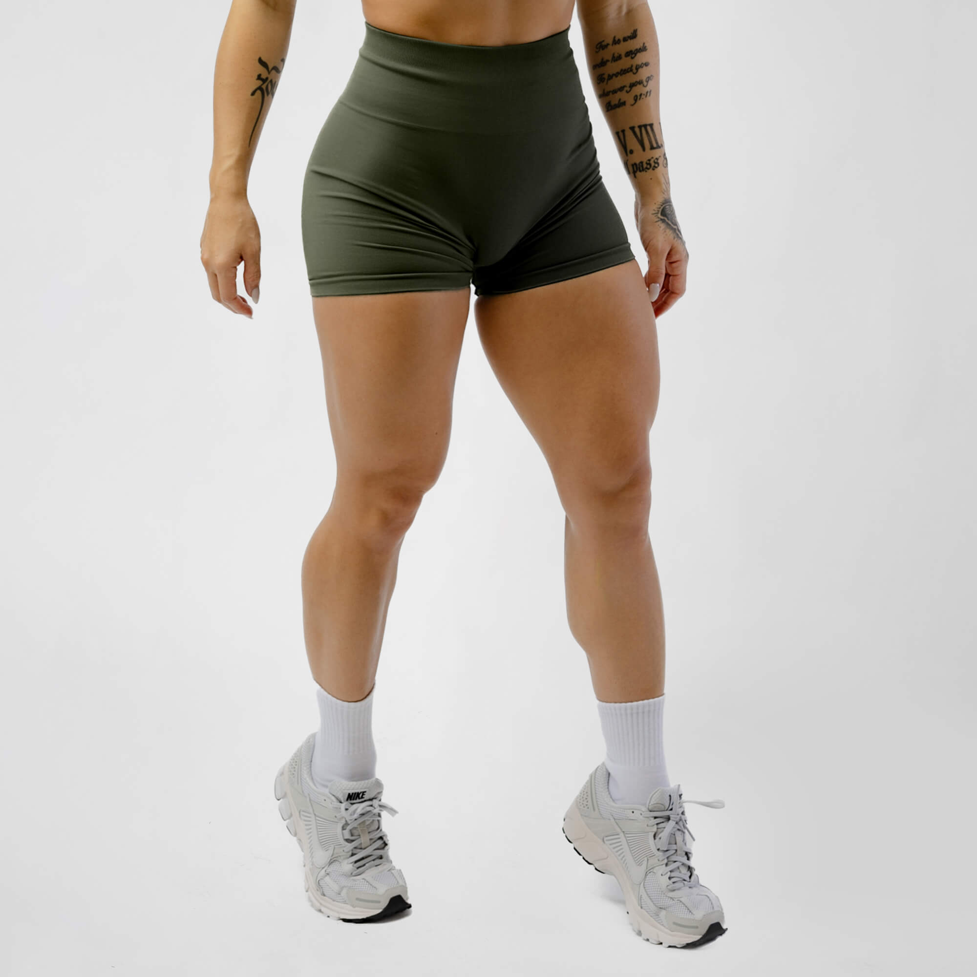 legacy shorts vintage green main