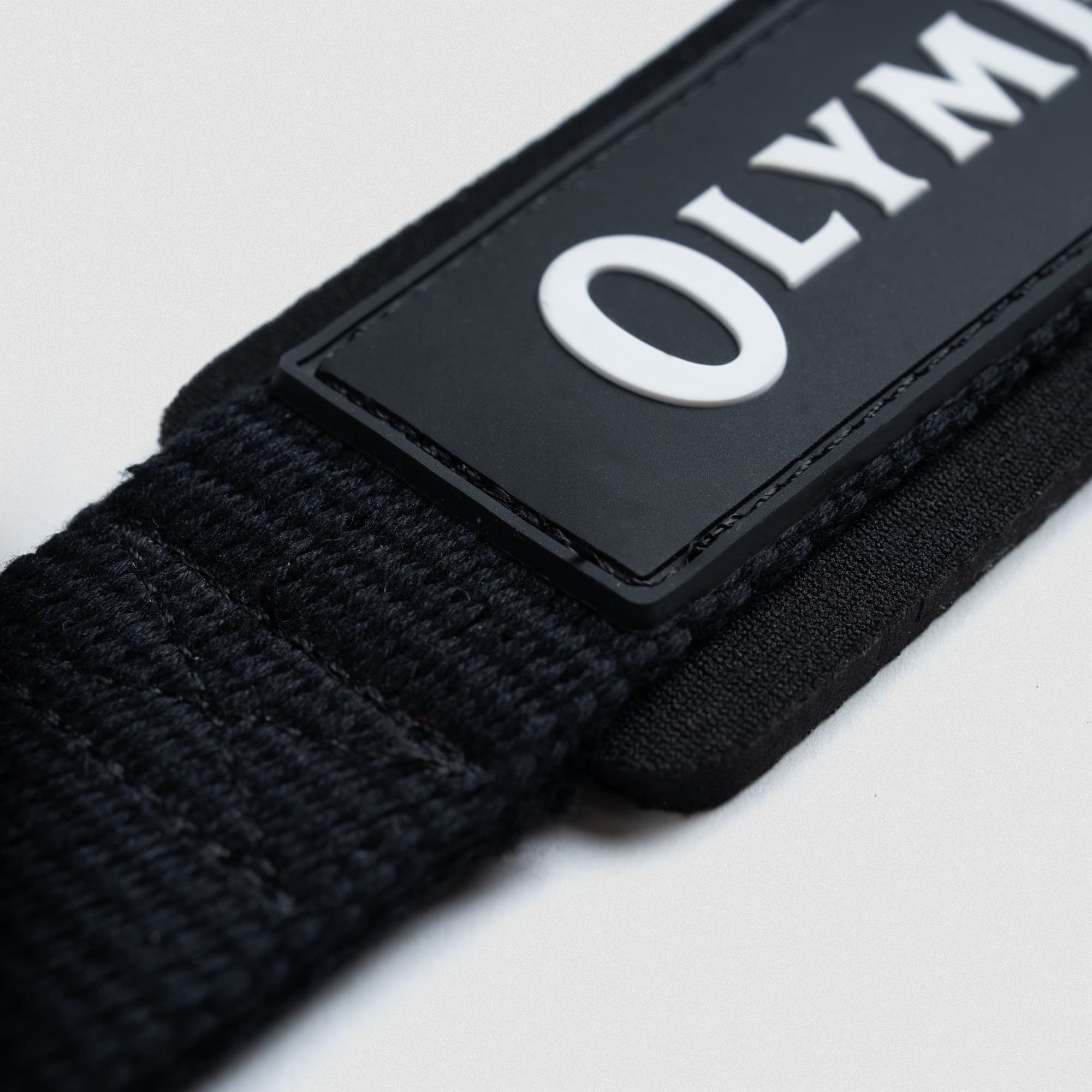 Olympia Lifting Straps close up shot of design