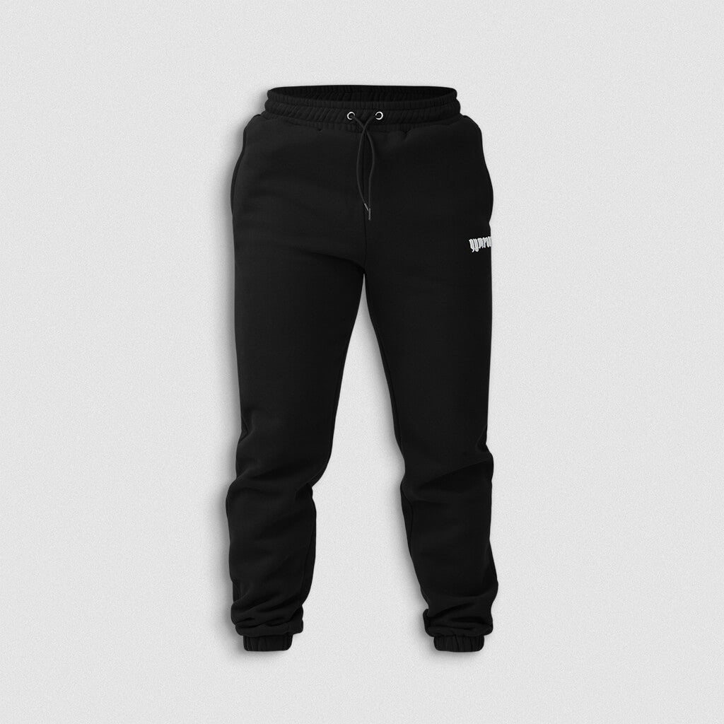 phantom jogger black white front