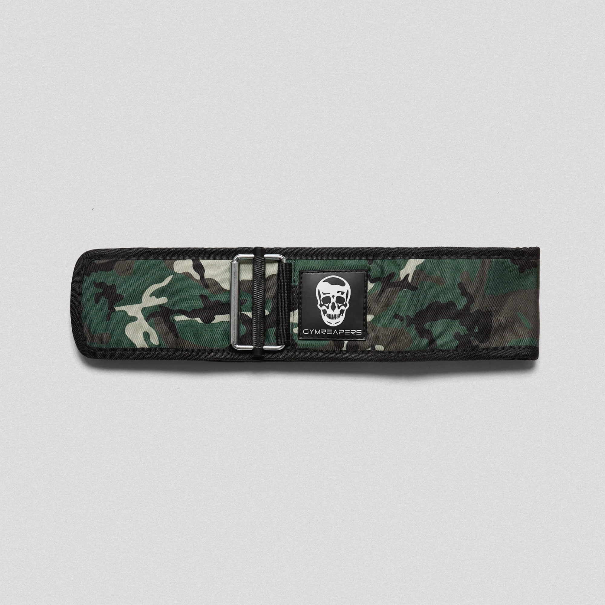 quick lock belt woodland camo flat
