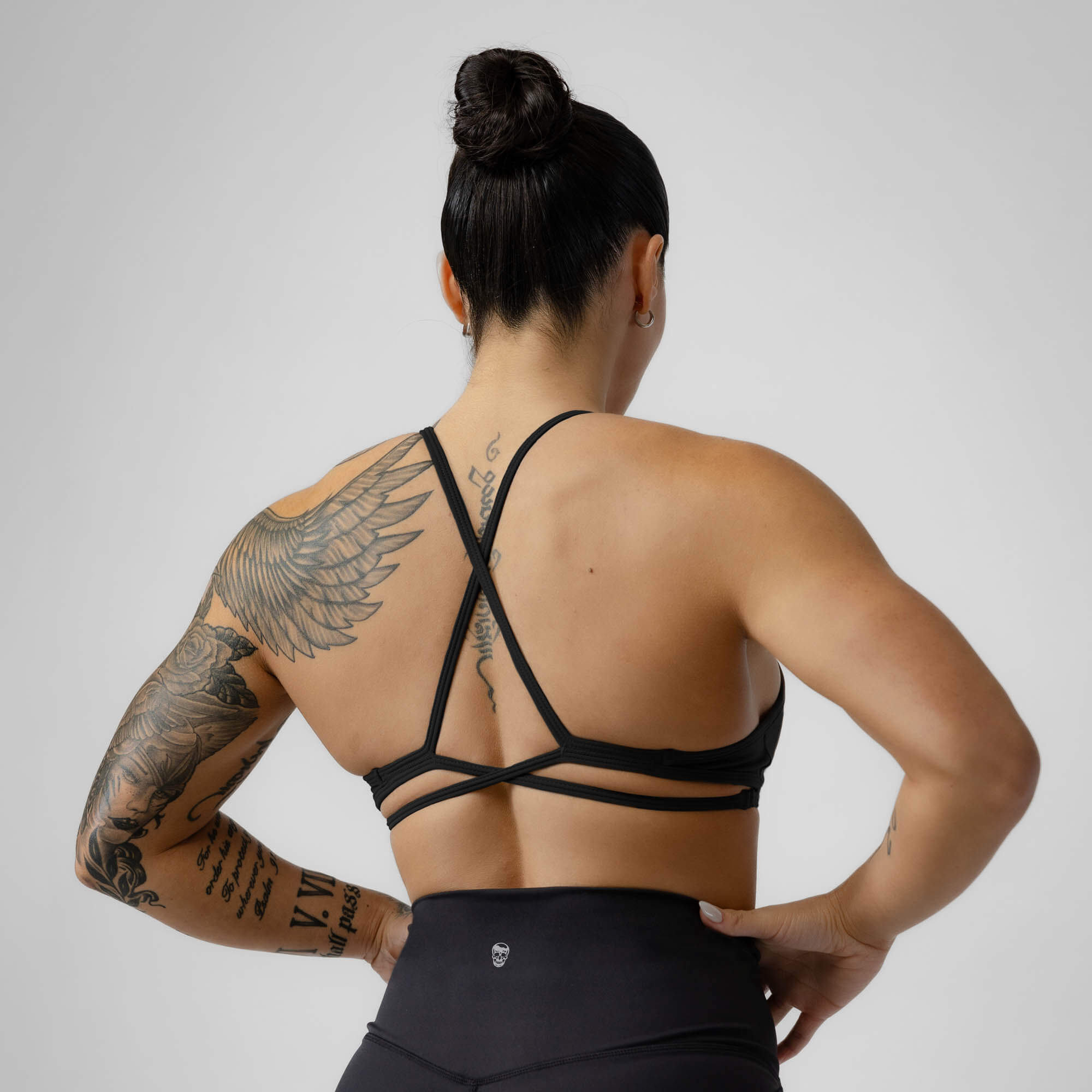 strategy bra black back