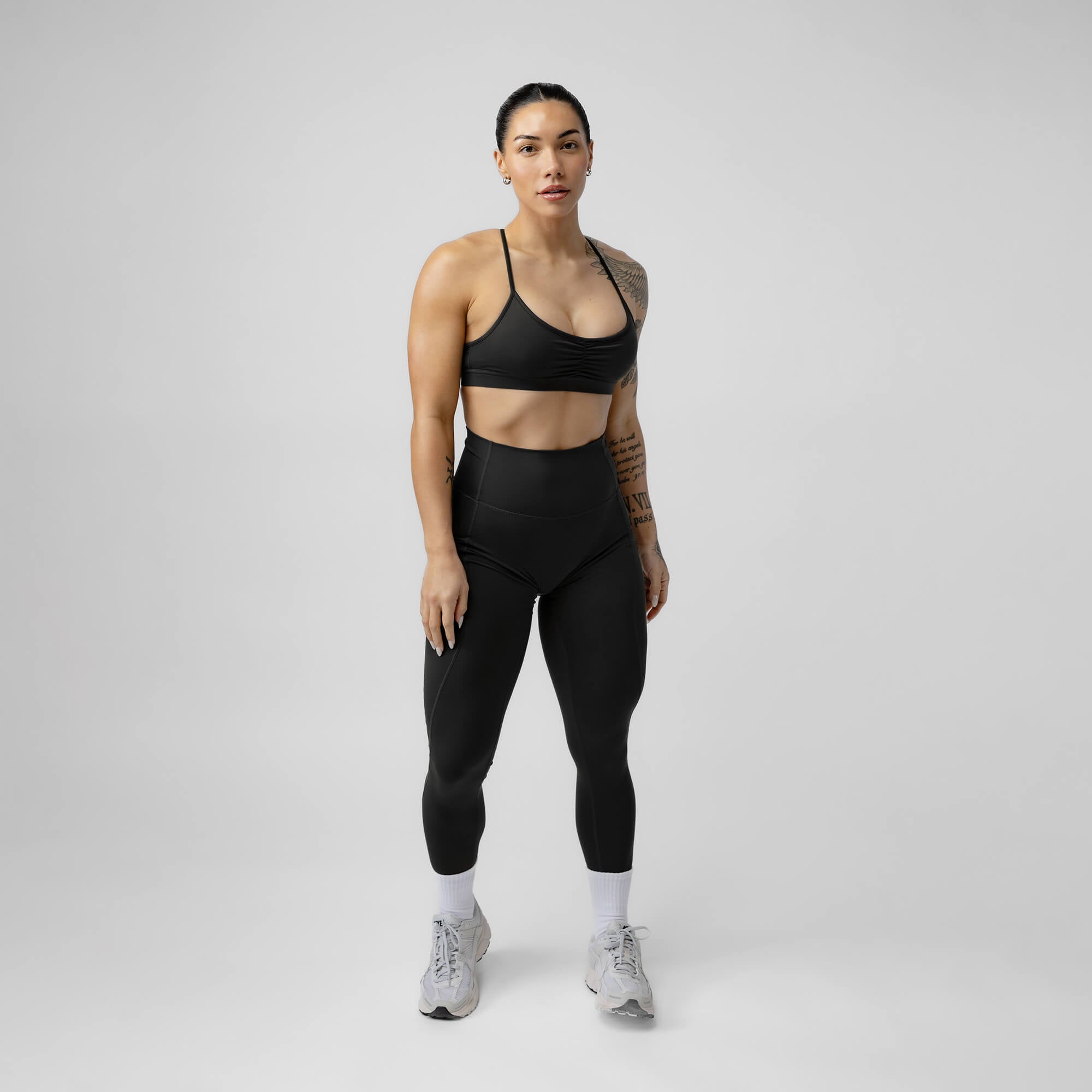 strive bra black full front