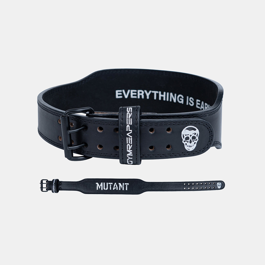 the mutant belt back flatlay