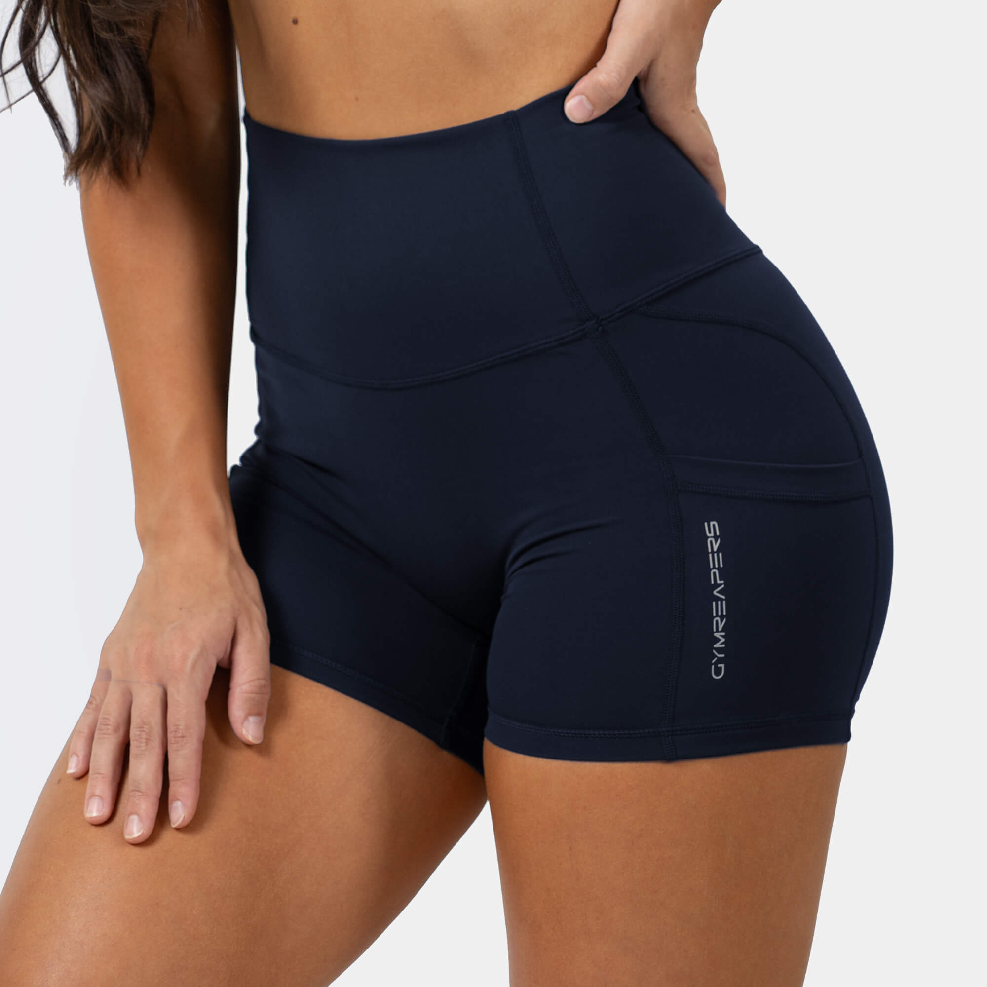 victory shorts midnight navy side