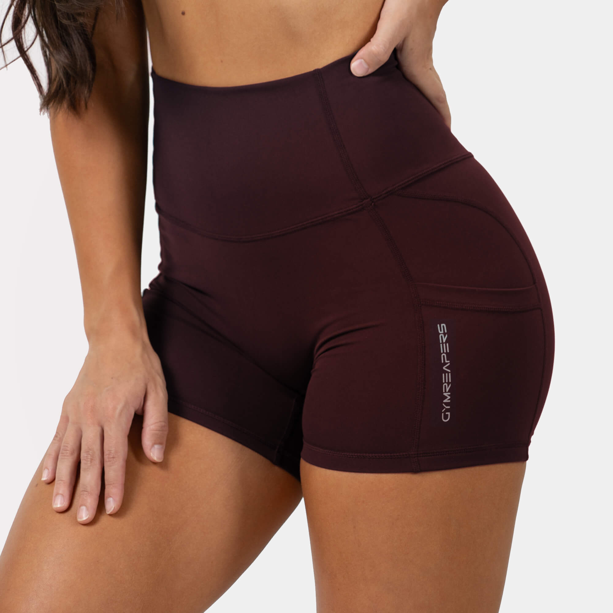 victory shorts wine side