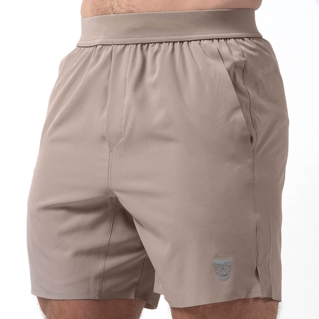7 inch taupe side