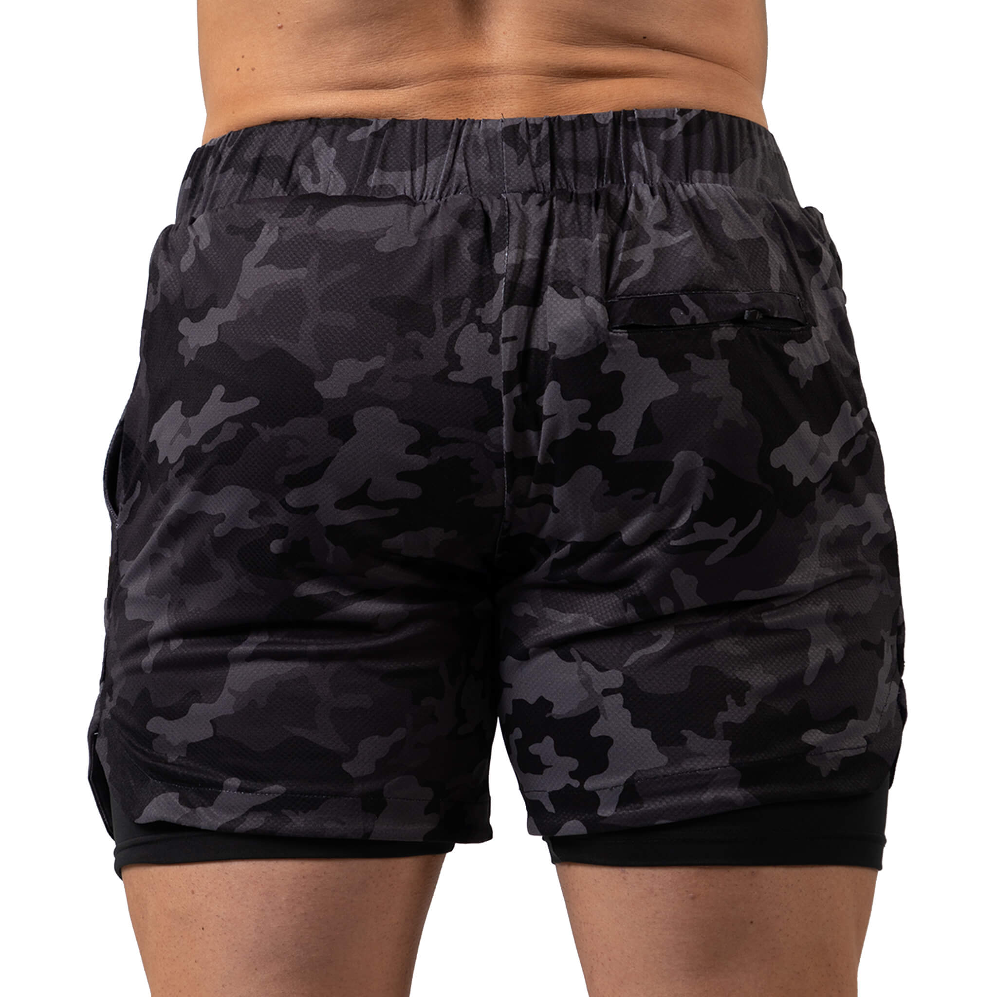 react midnight camo shorts
