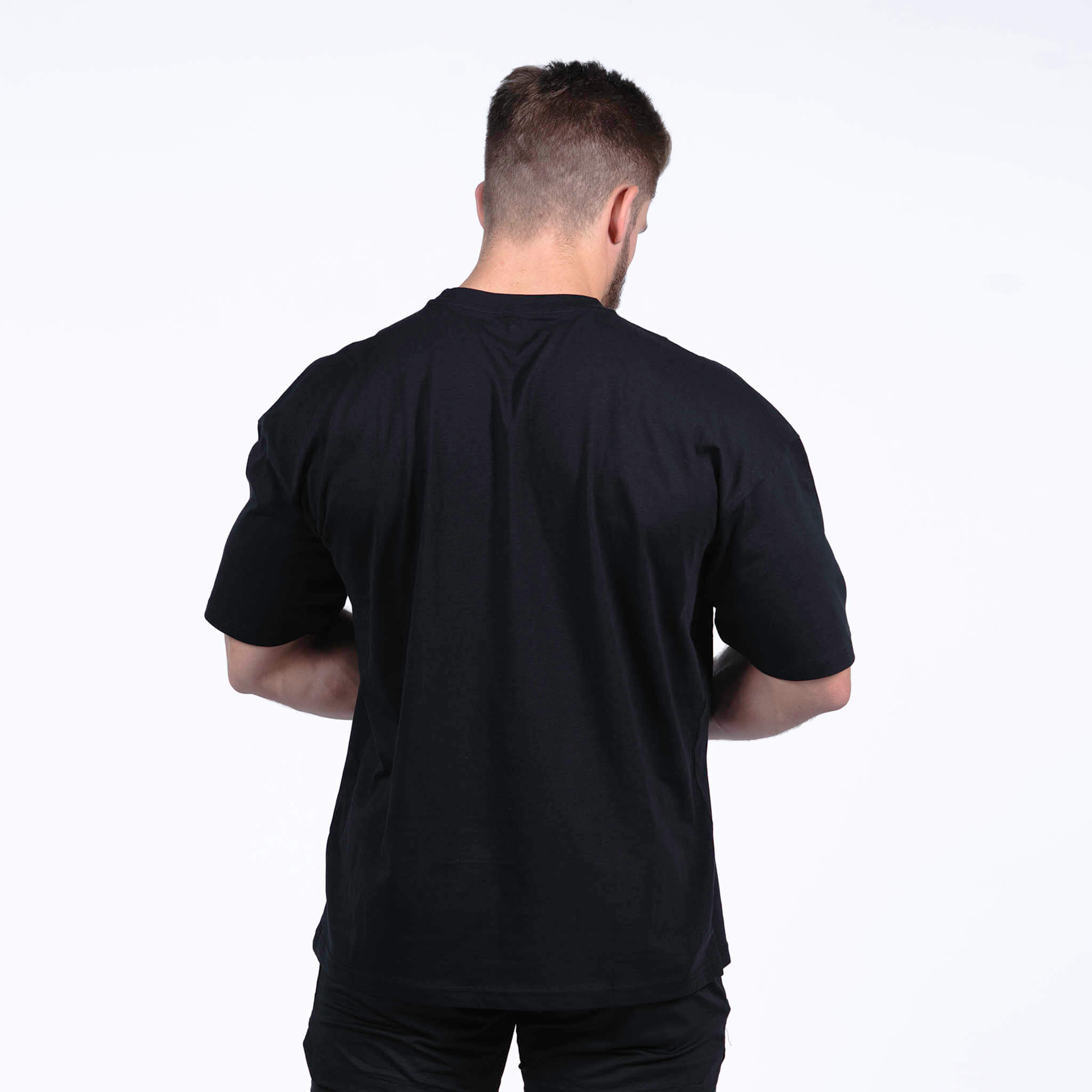 ascend box tee black back