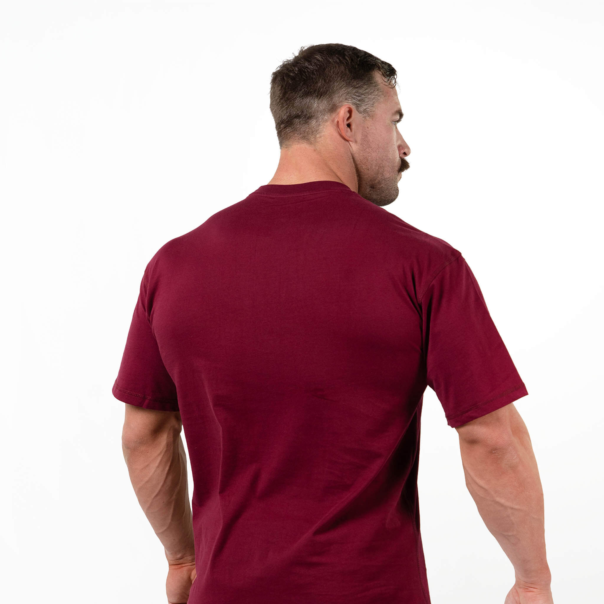 icon oversized tee red